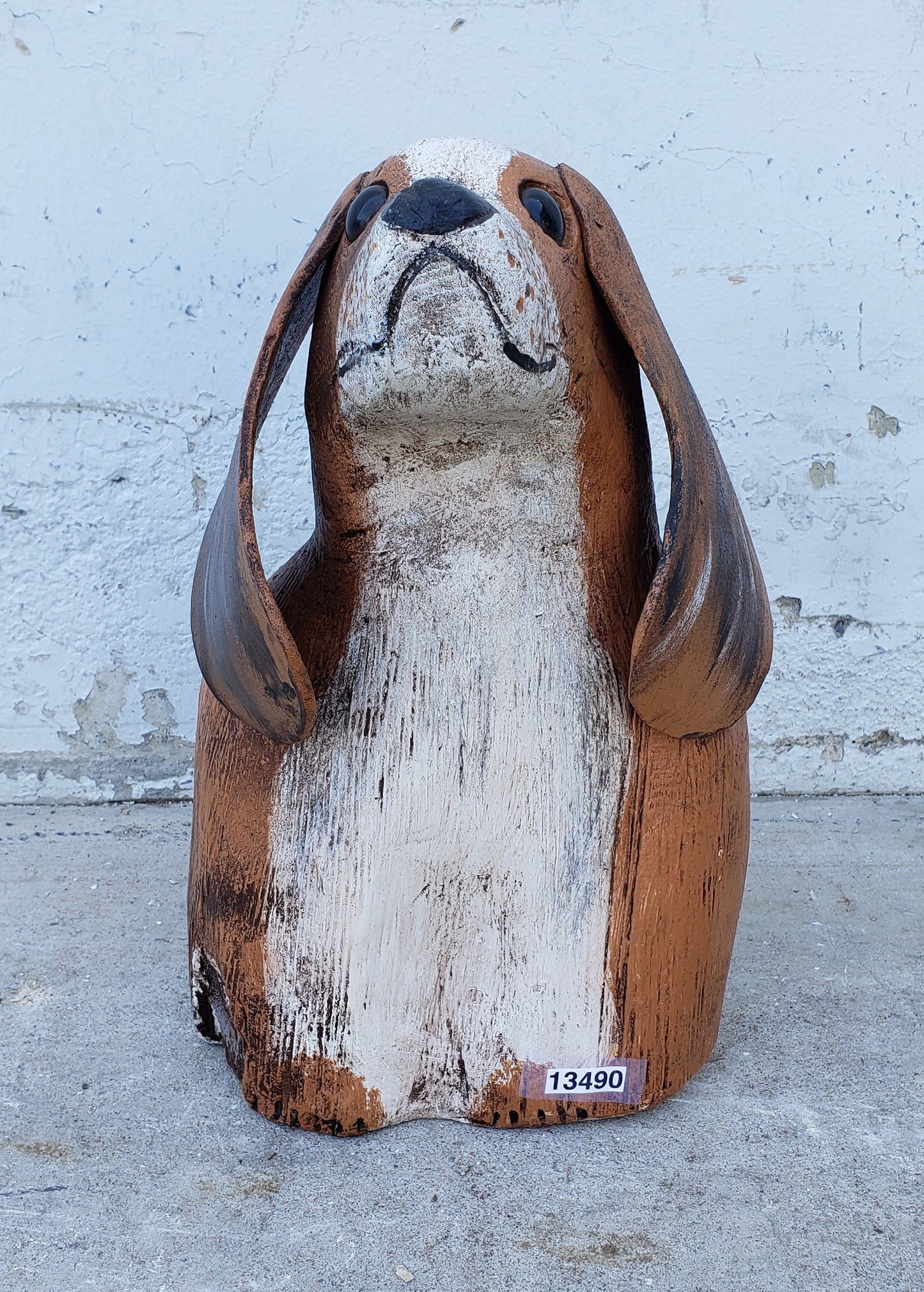Folk Art Dog Figure