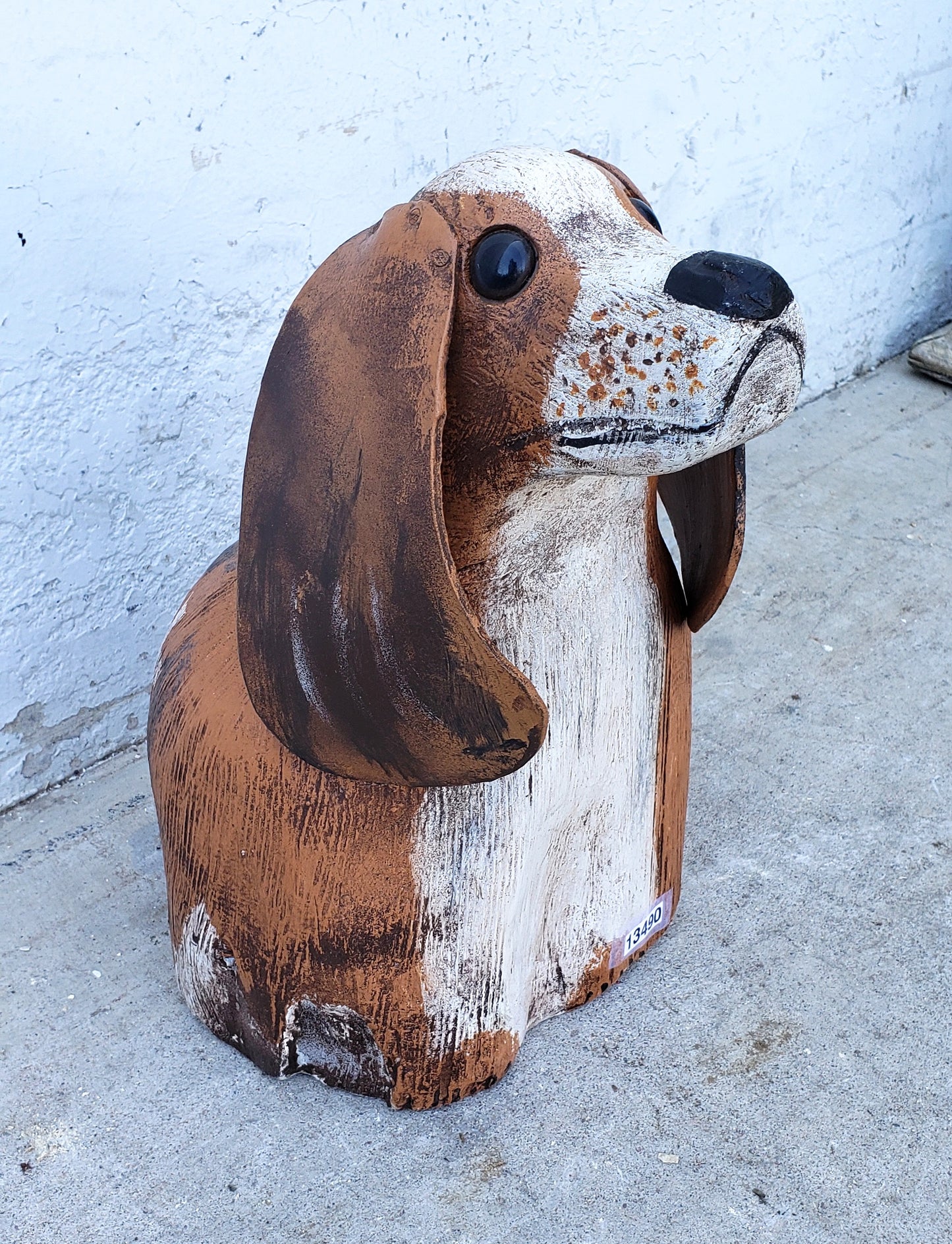 Folk Art Dog Figure