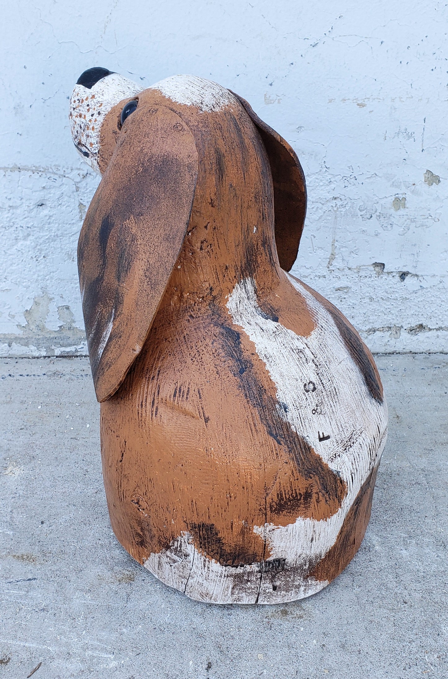 Folk Art Dog Figure