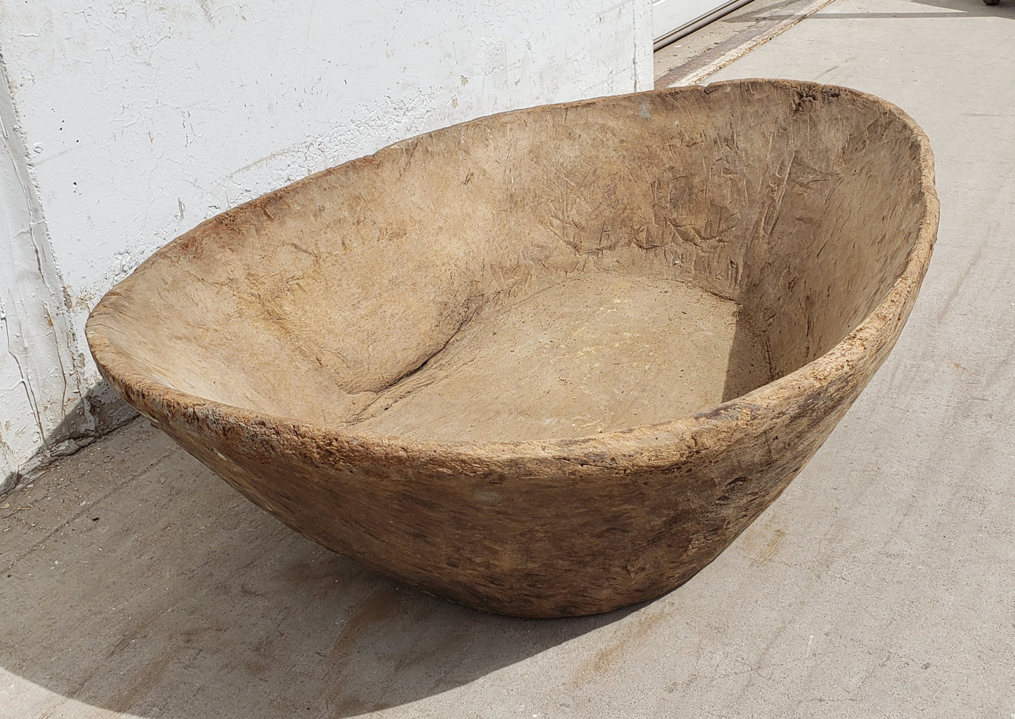 Large Wooden Turkish Bowl