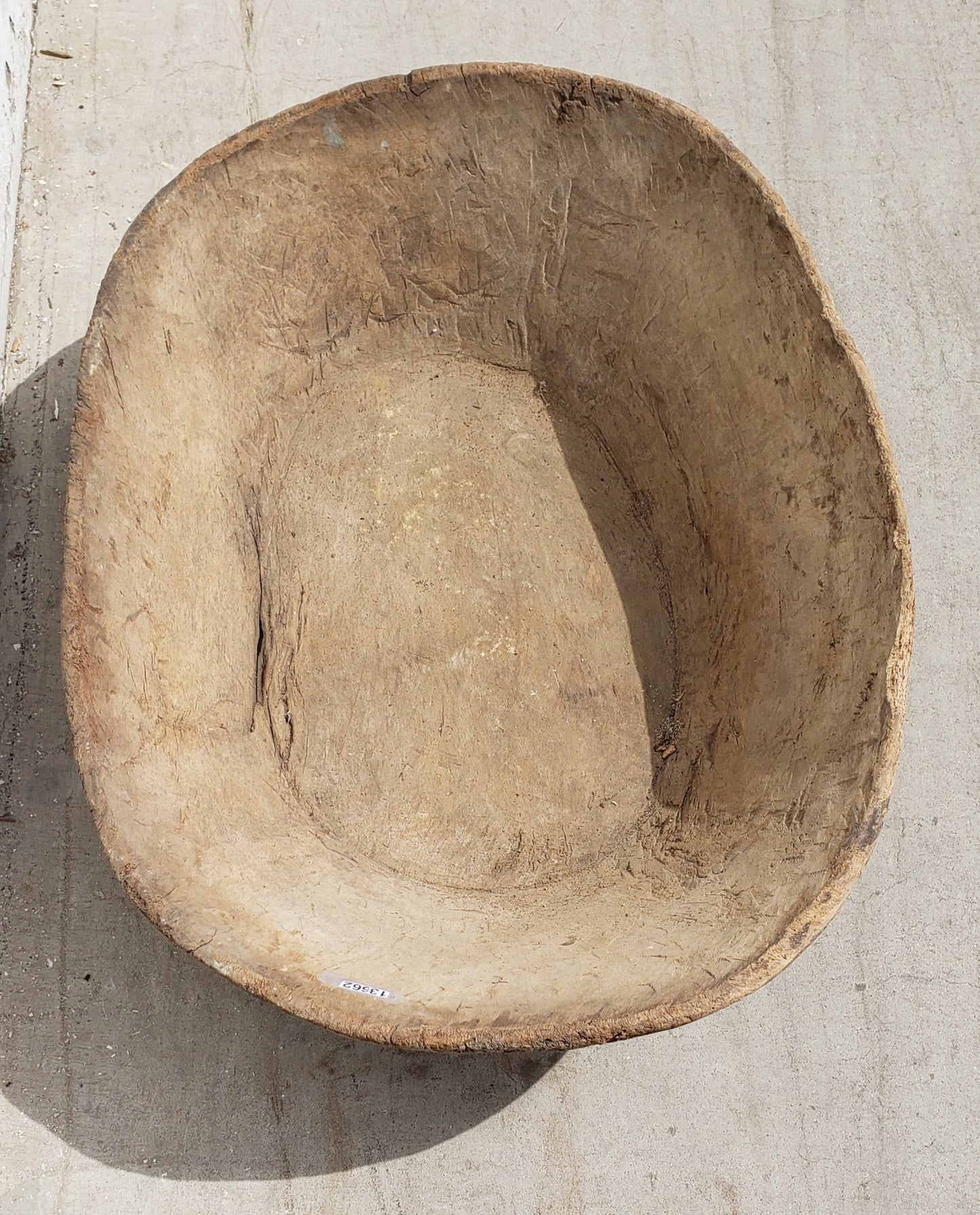 Large Wooden Turkish Bowl
