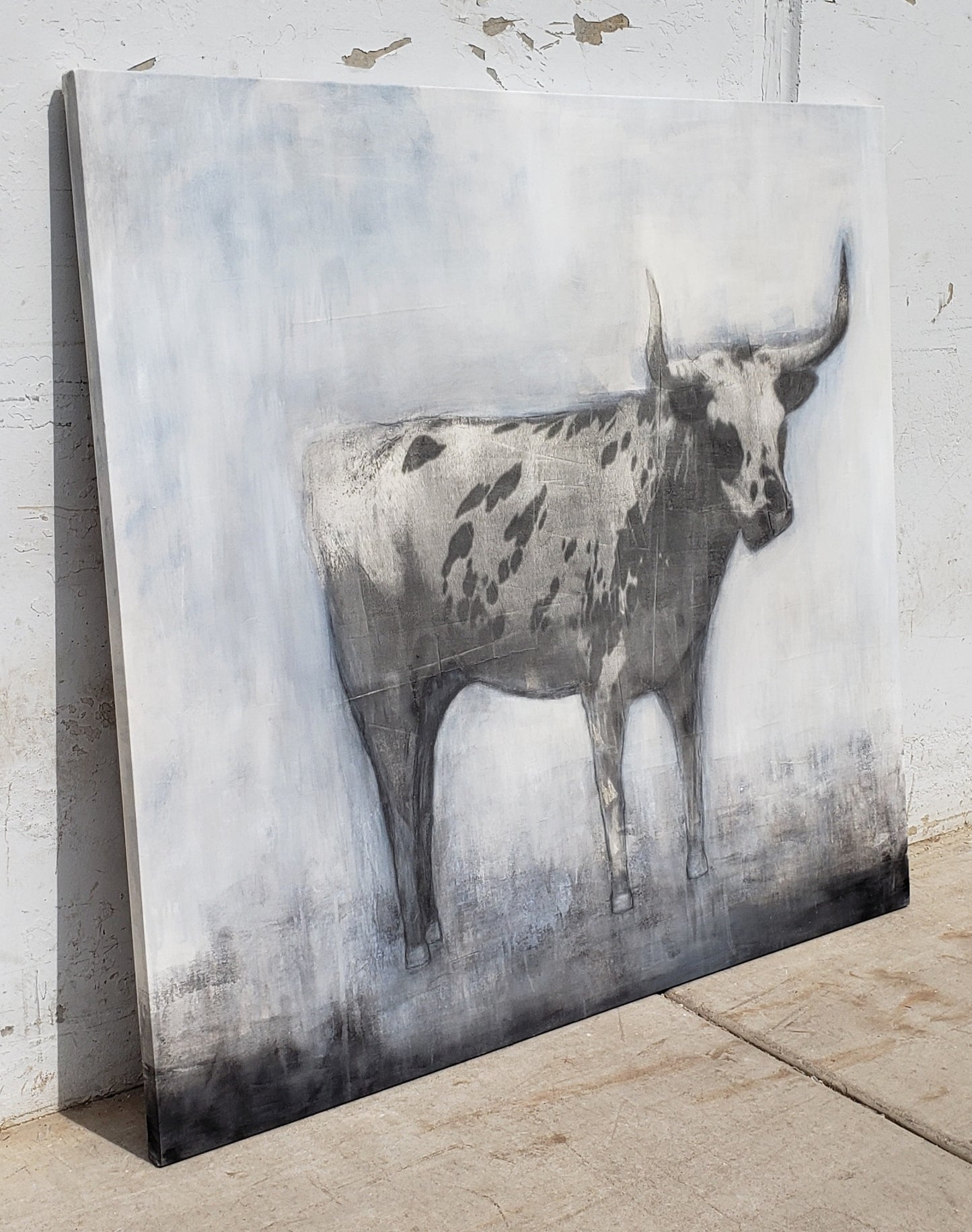 "Steer" Painting by Matt Priebe