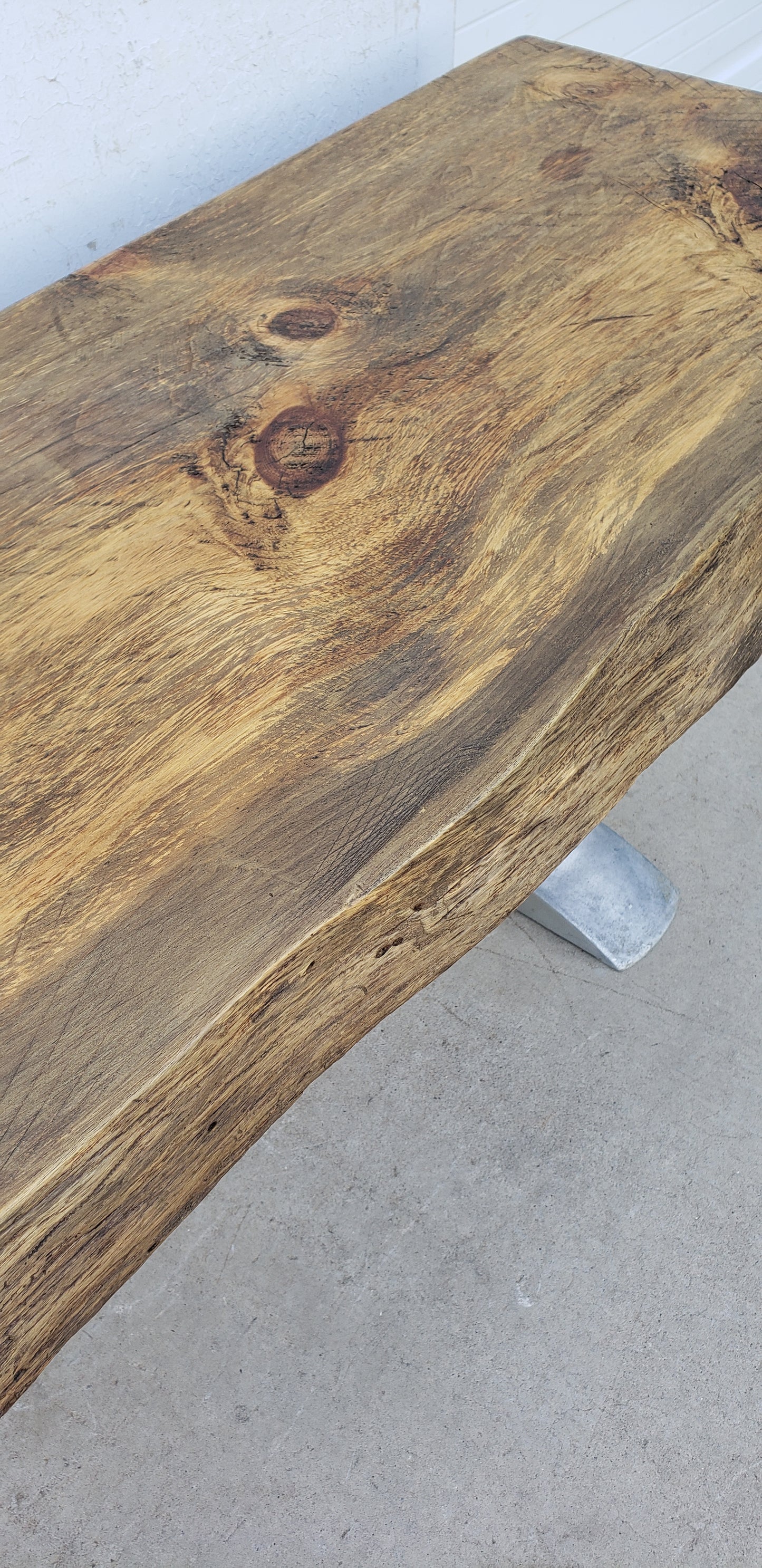 Live Edge Console Table