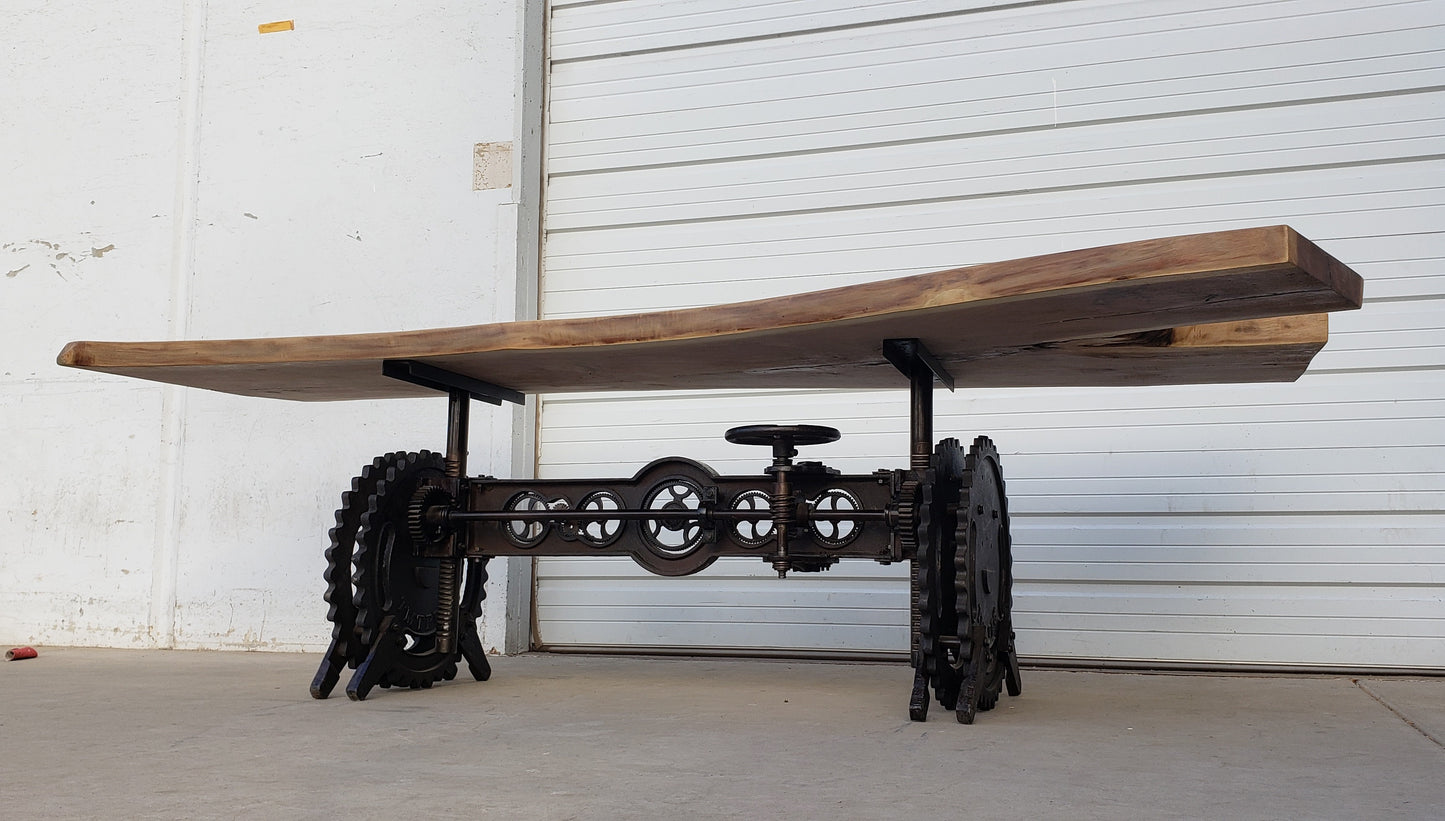 Black Walnut Live Edge Dining Table Top (TOP ONLY)