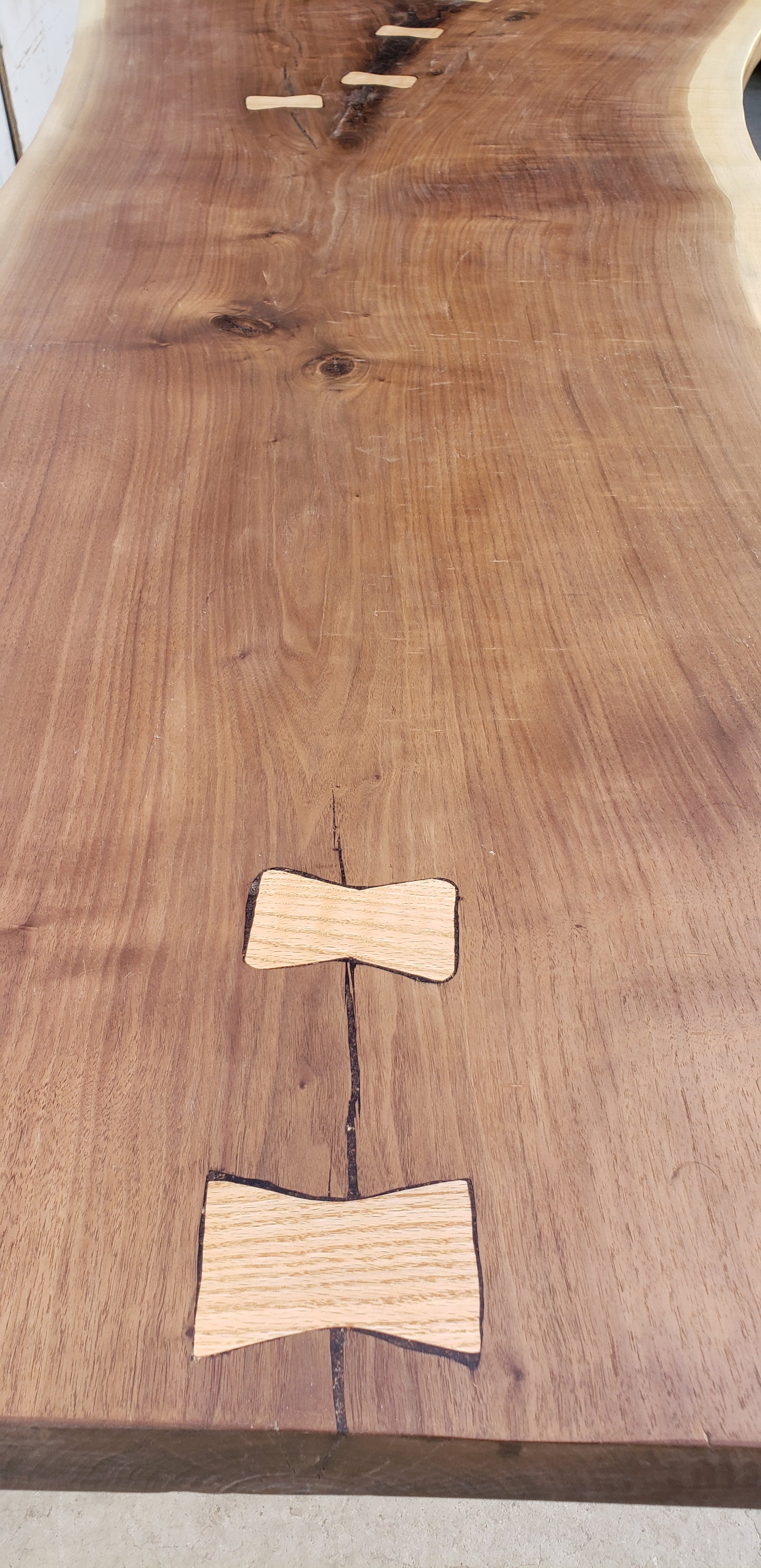 Black Walnut Live Edge Dining Table Top (TOP ONLY)