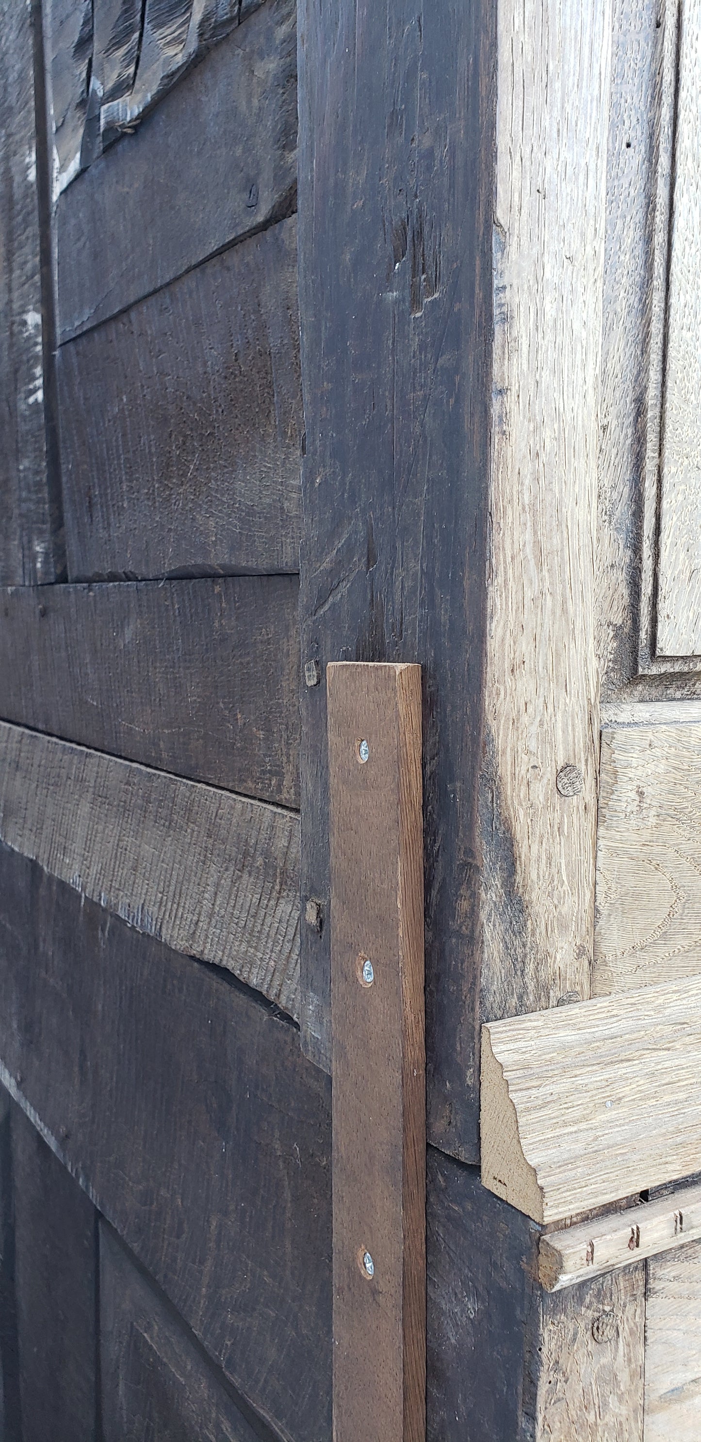 Bleached Antique French Cabinet