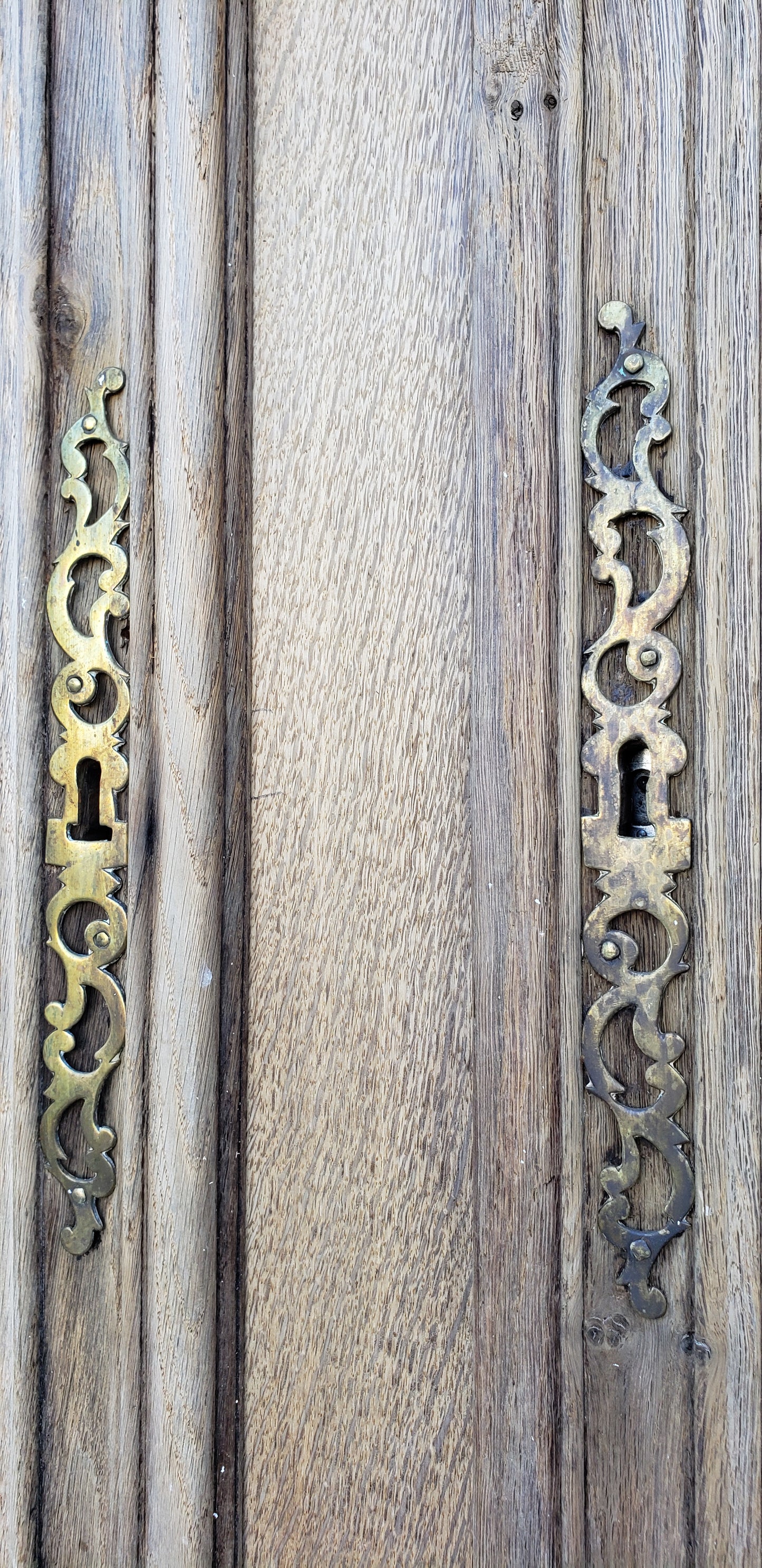 Bleached Antique French Cabinet
