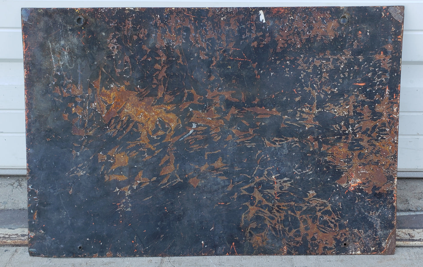 Metal "Le Corbeaugene" Sign