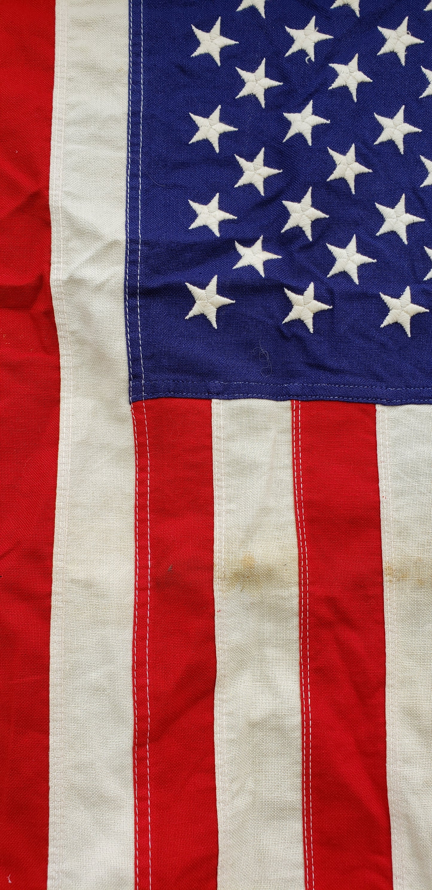 Vintage 50 Star American Flag