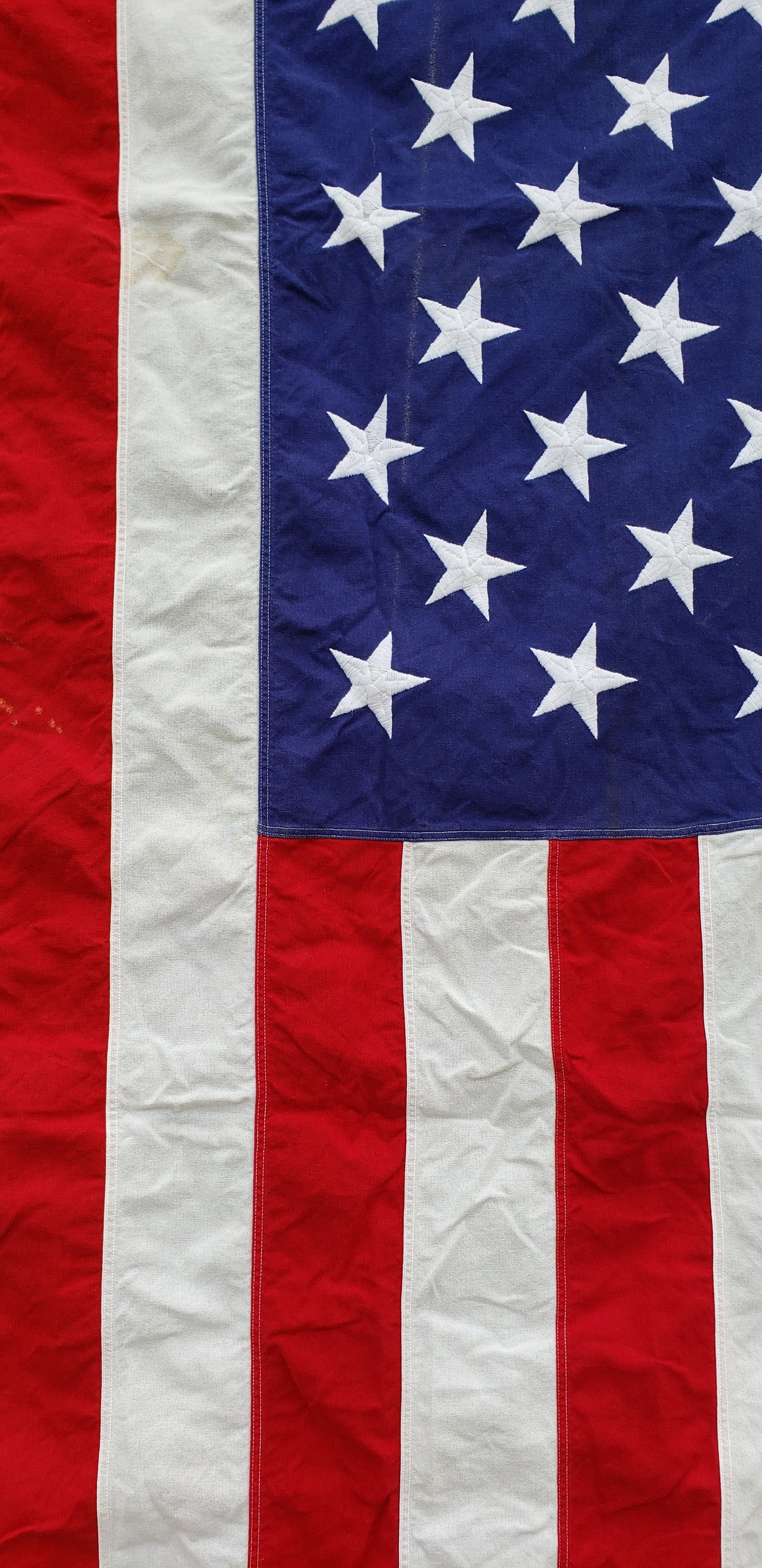 Vintage 50 Star American Flag