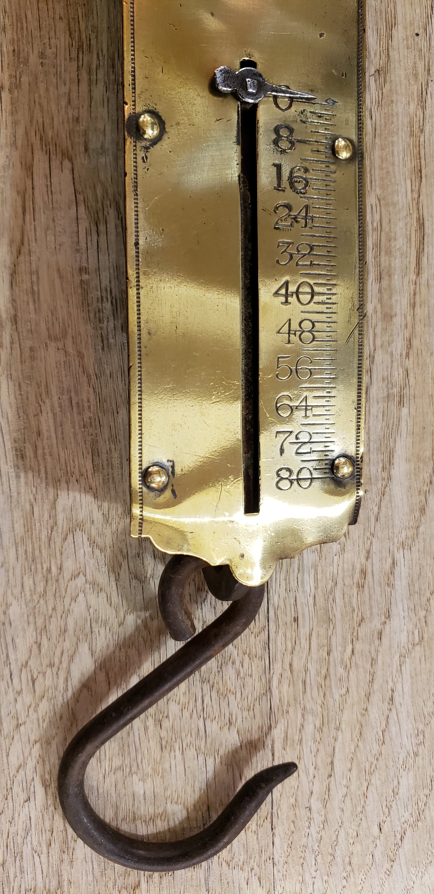Antique Brass Frary's Scale