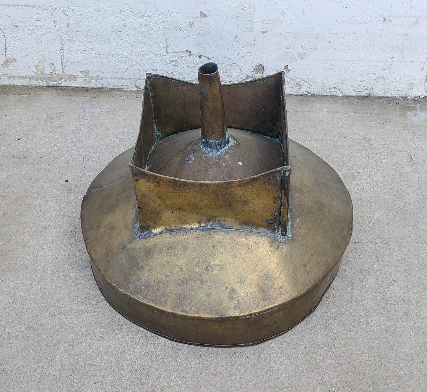 French Copper Wine Funnel