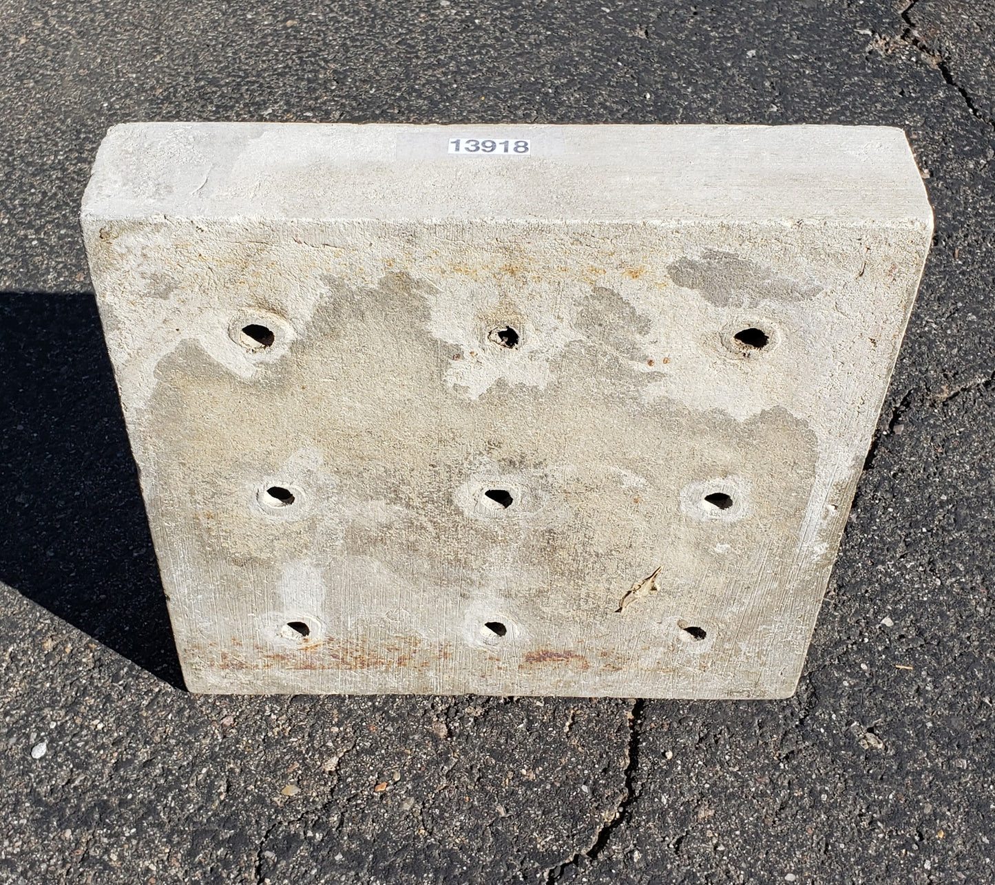Single Willy Guhl Square Mirror