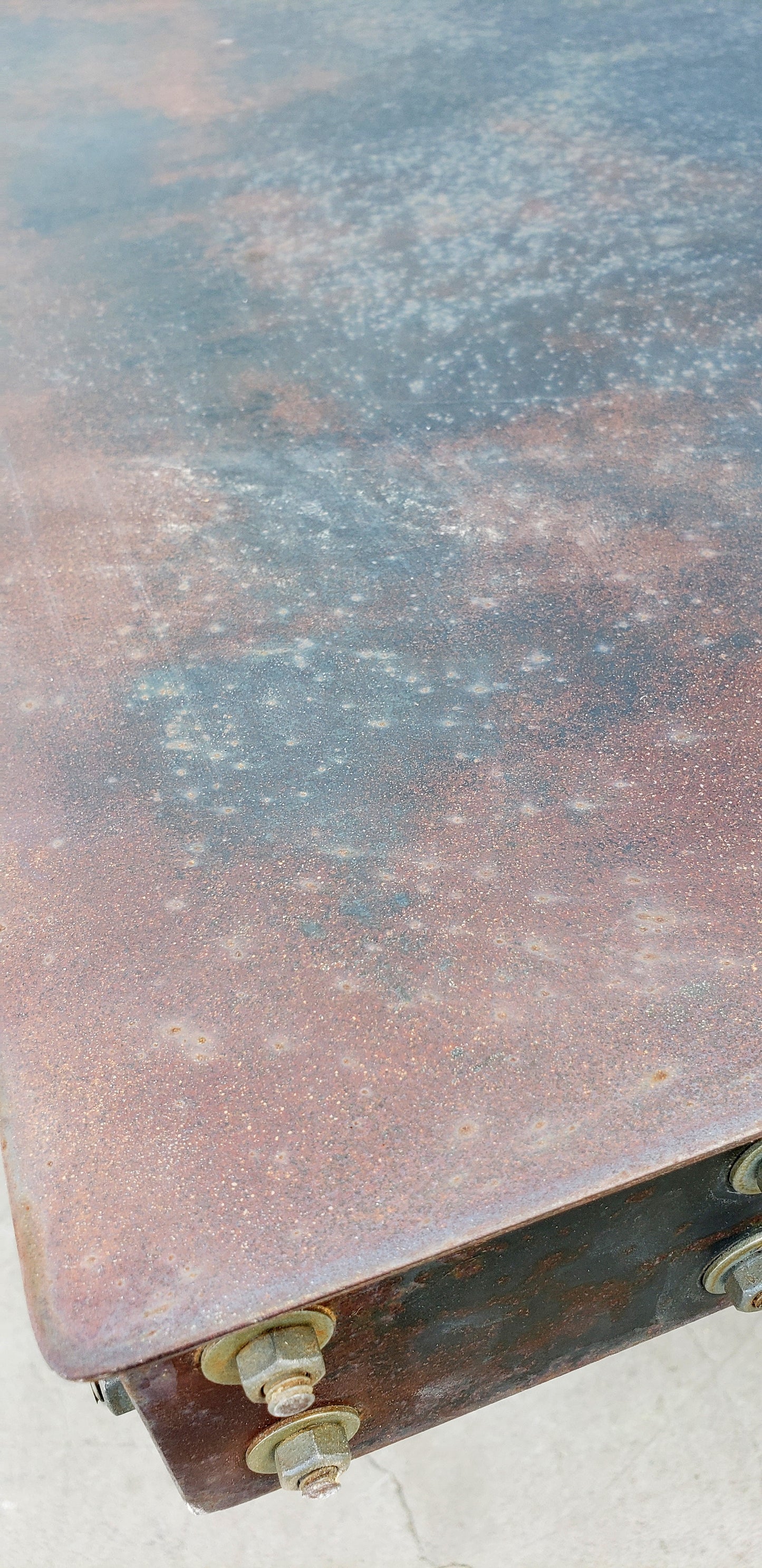 Square Iron Dining Table