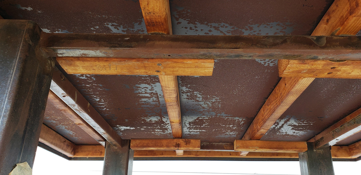 Square Iron Dining Table