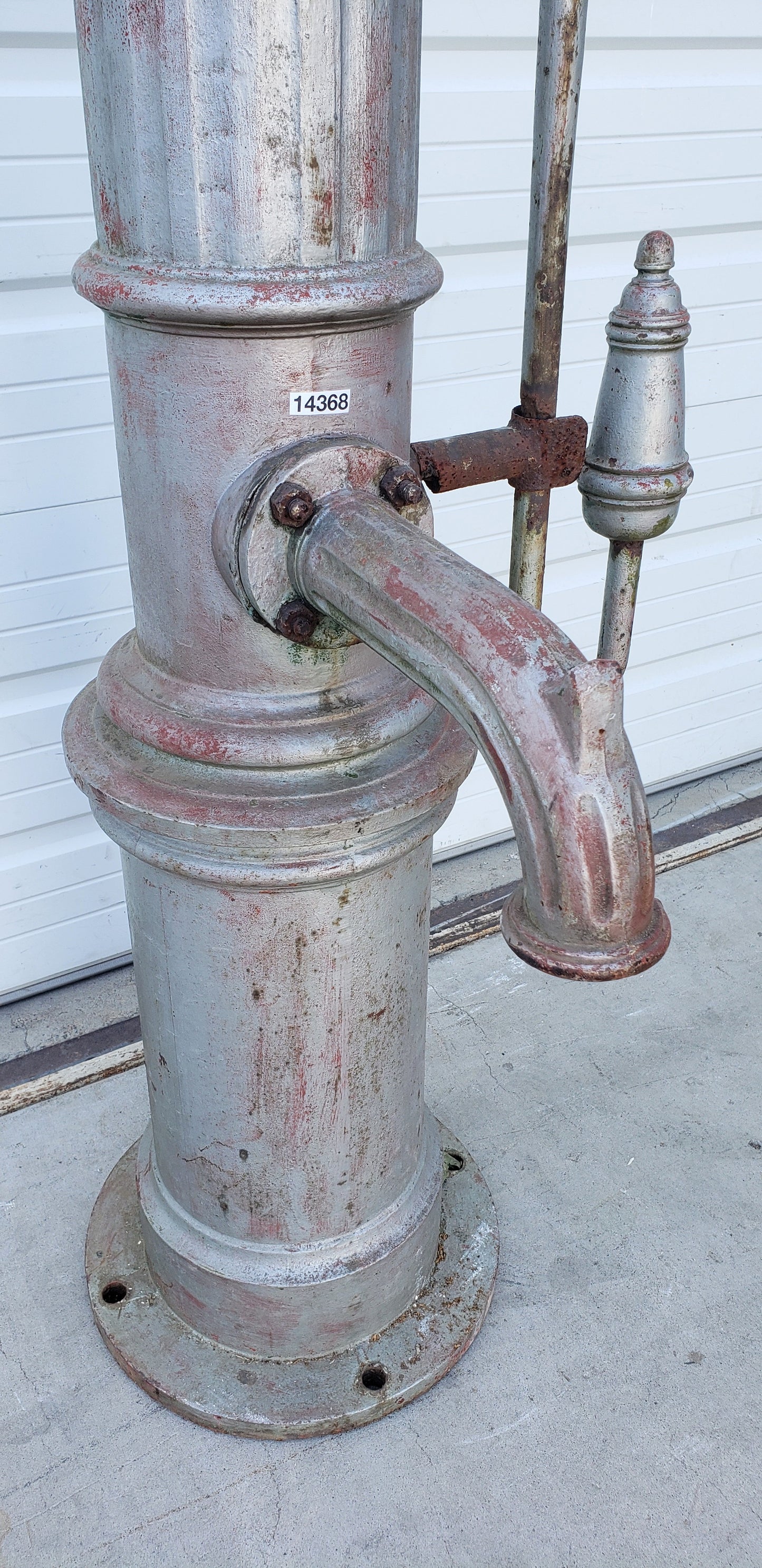 Salvaged Iron Village Water Pump