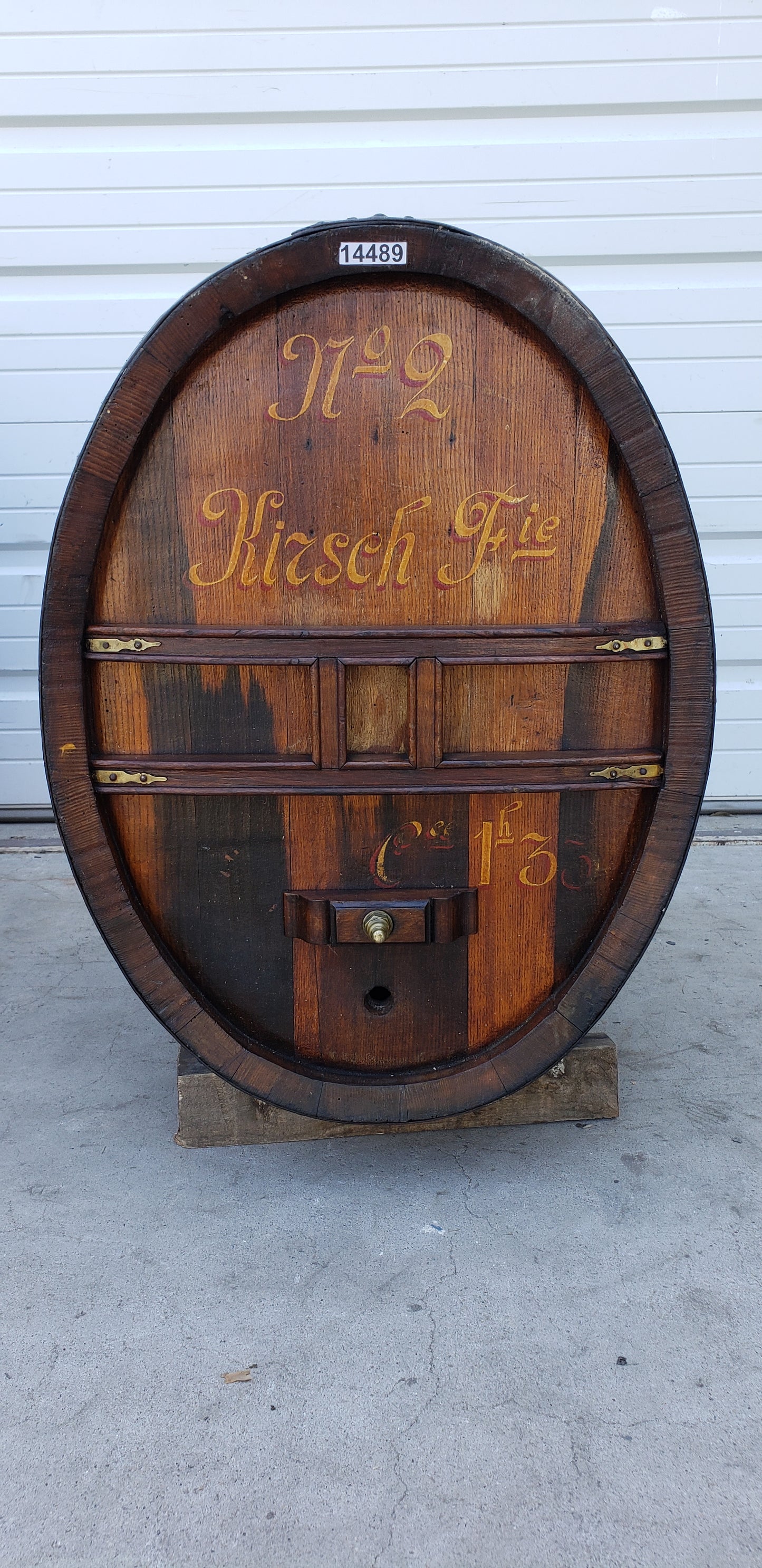 "No. 2 Kirsch Fie" Cognac Barrel