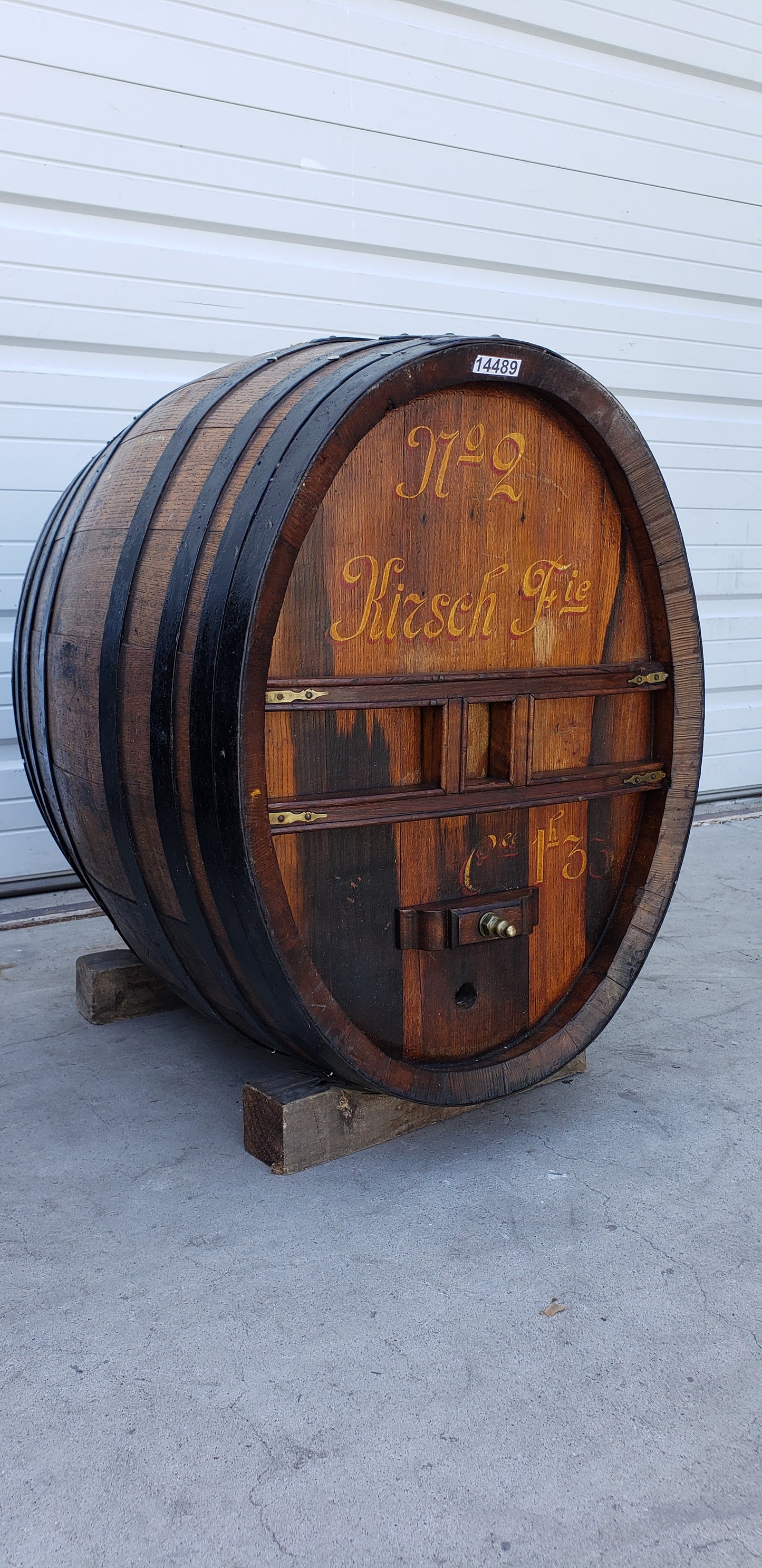 "No. 2 Kirsch Fie" Cognac Barrel