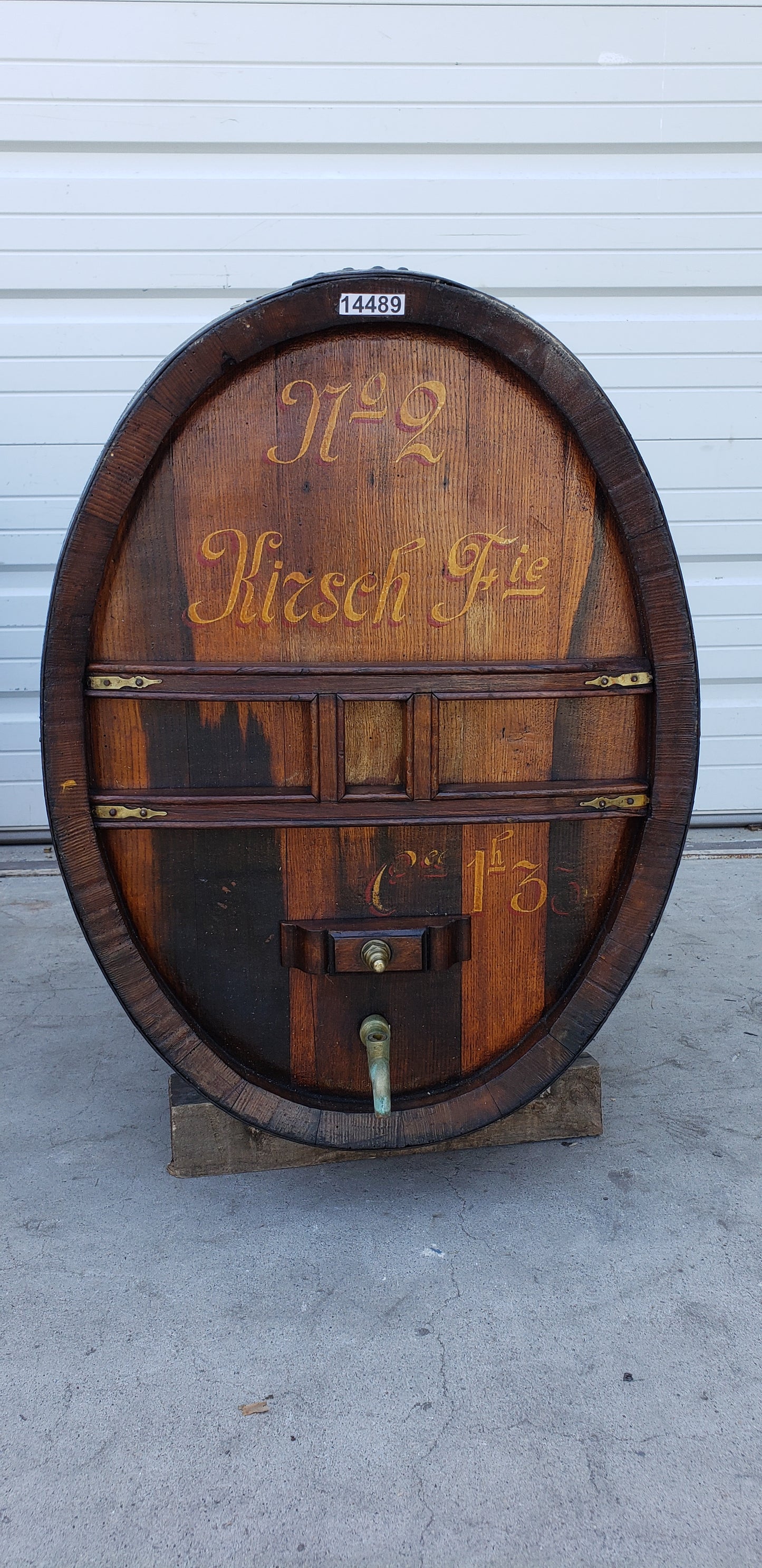 "No. 2 Kirsch Fie" Cognac Barrel