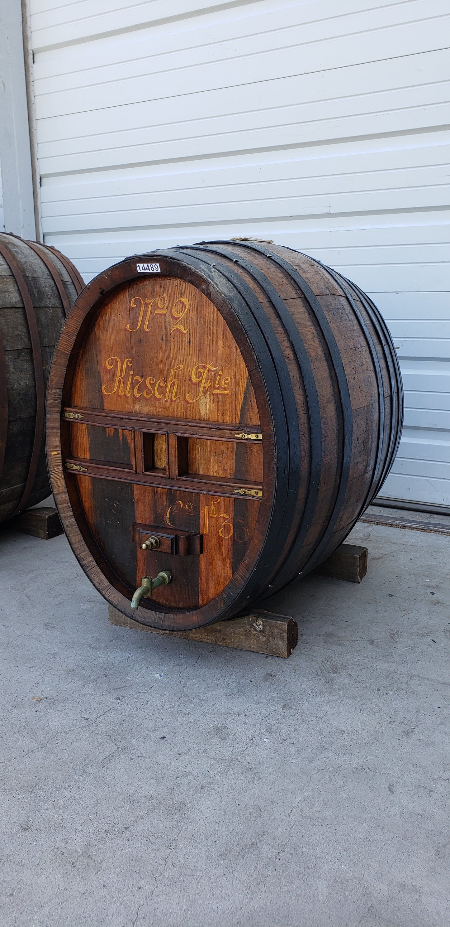 "No. 2 Kirsch Fie" Cognac Barrel
