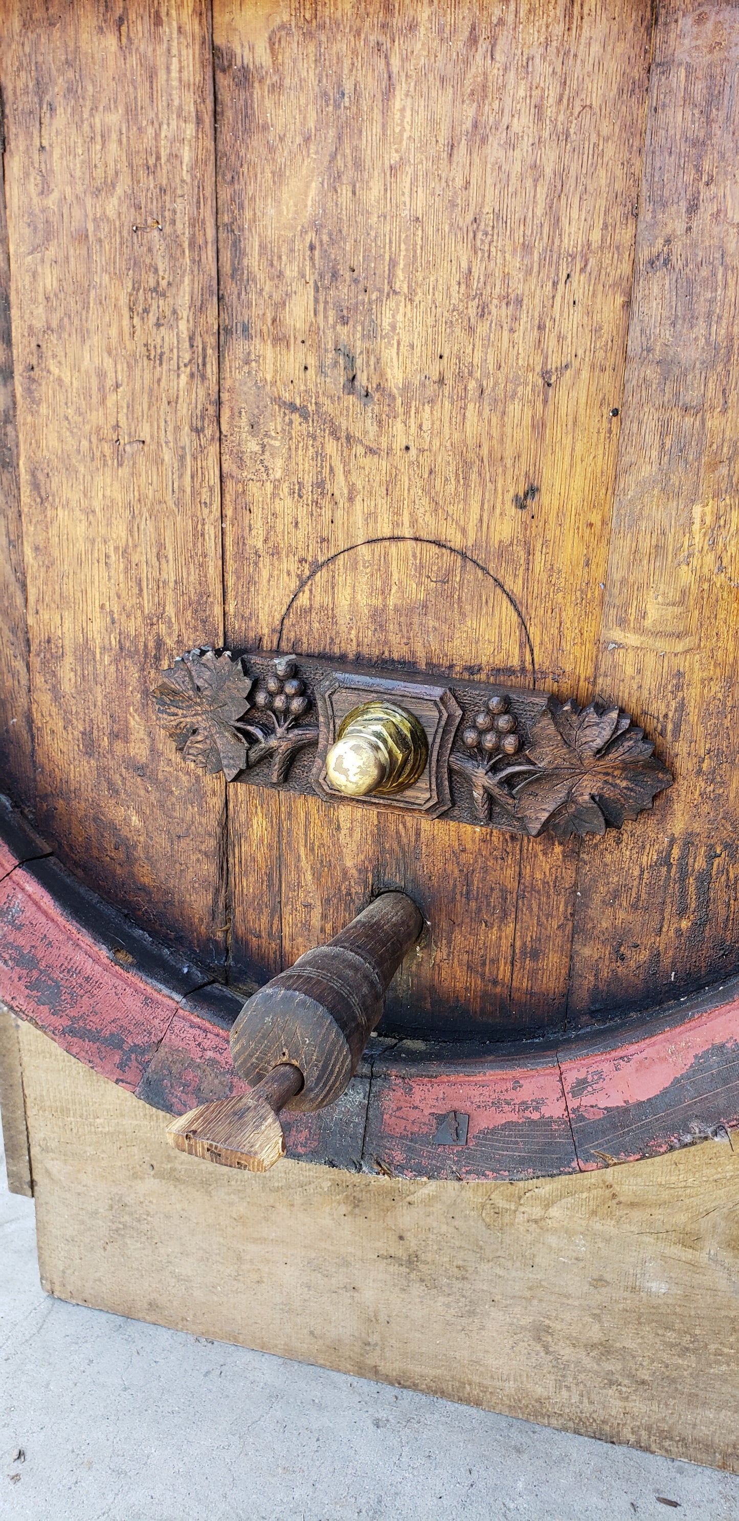 French Cognac Barrel "C.V.D.S"