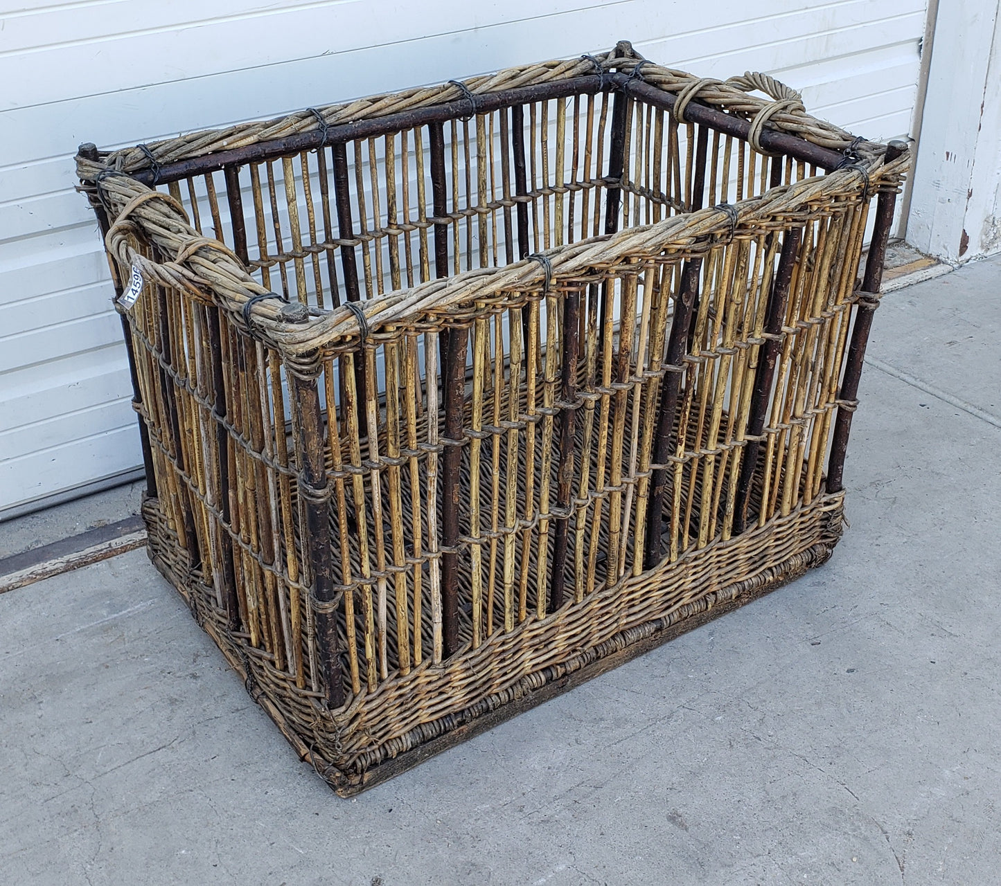 French Rattan Basket