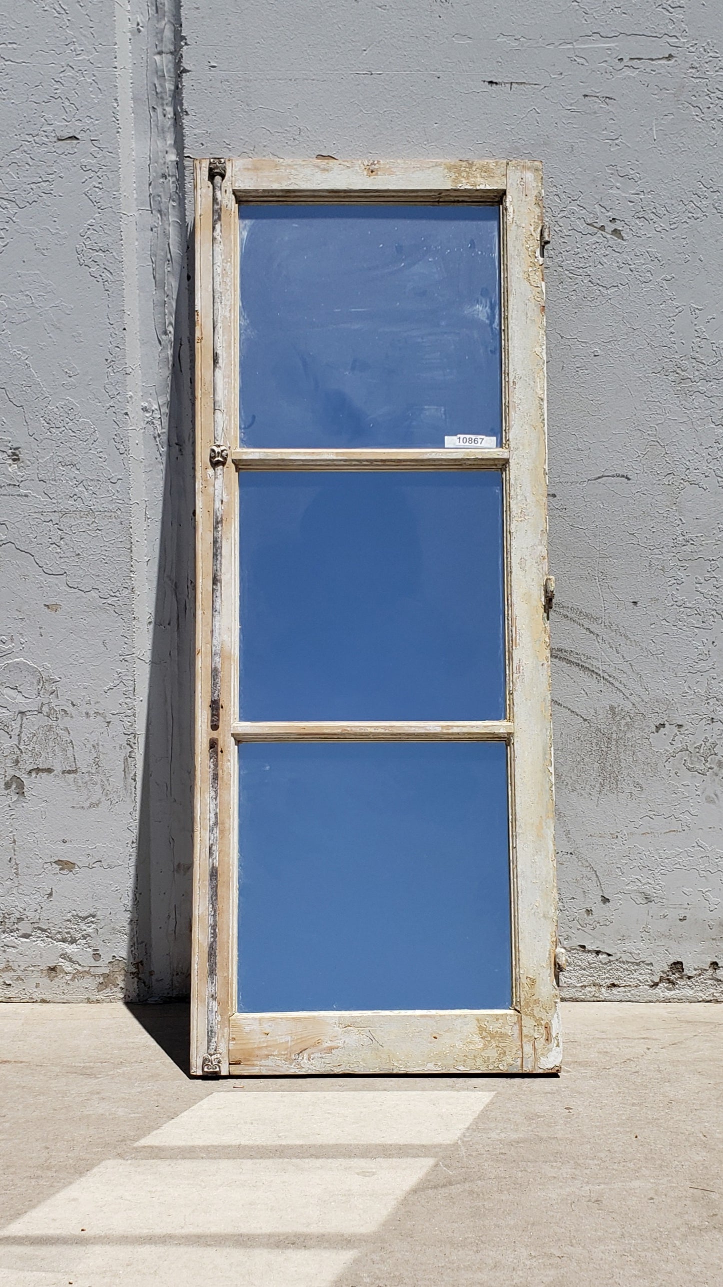 3 Pane Rectangle Wood Mirror