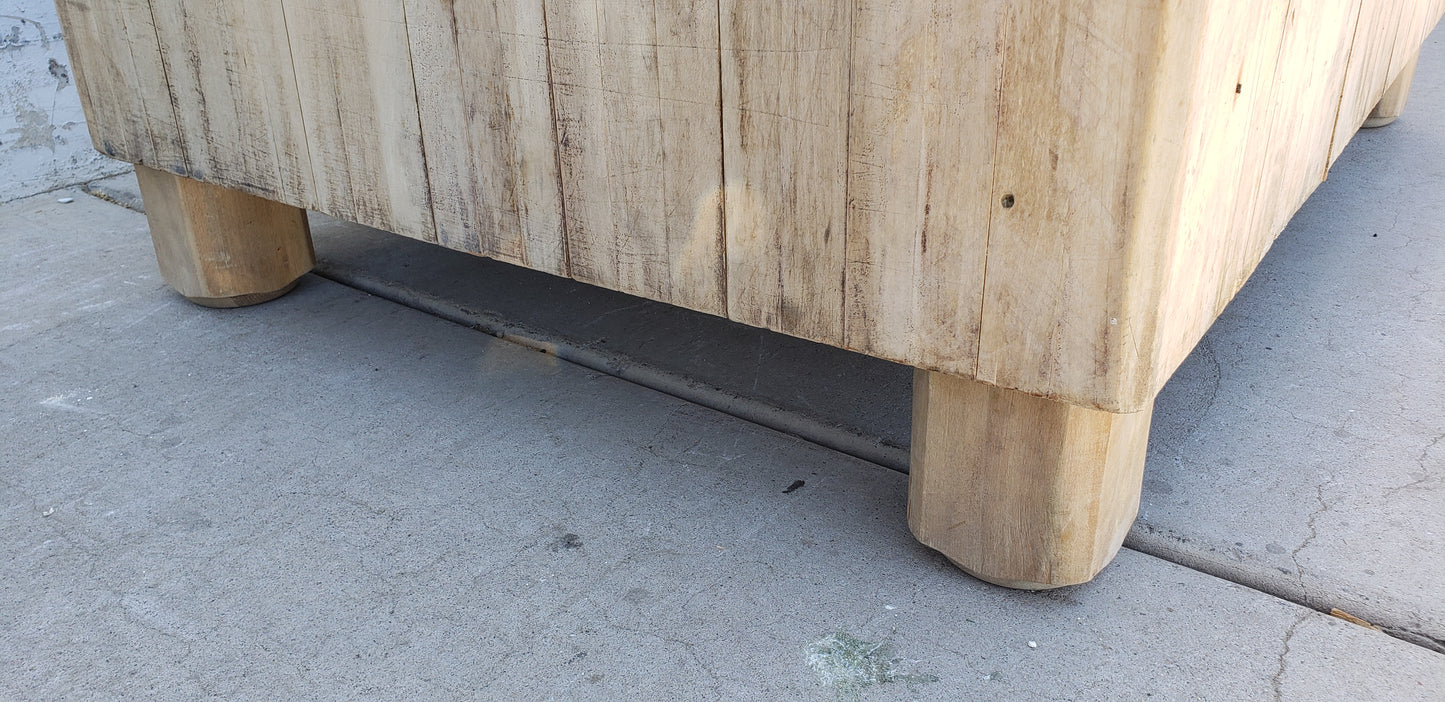 Butcher Block Coffee Table