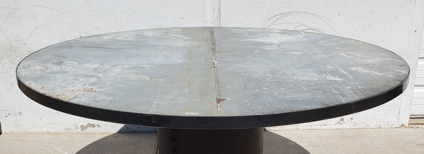 Round Zinc Table Top