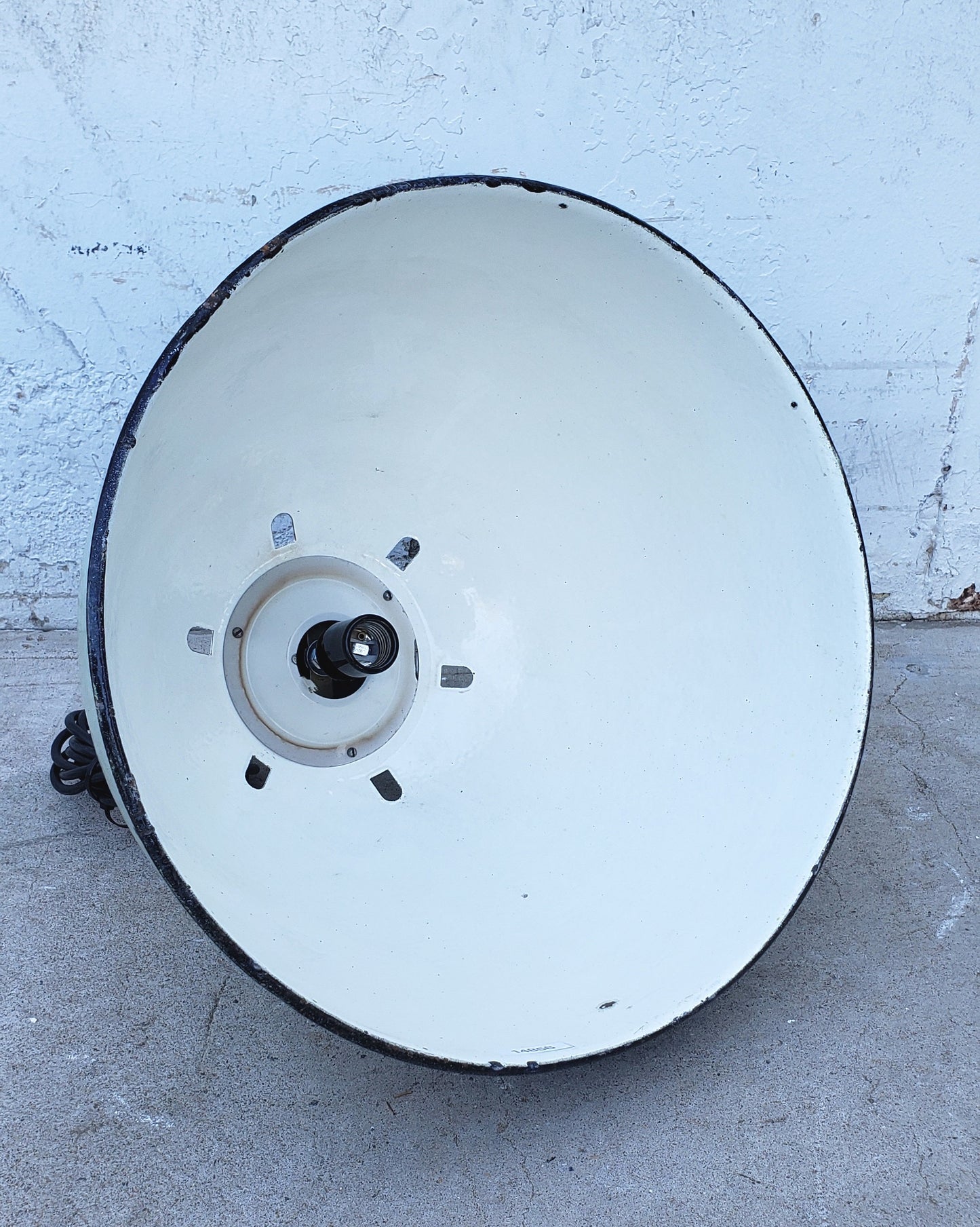 Mint Green Industrial Pendant Light
