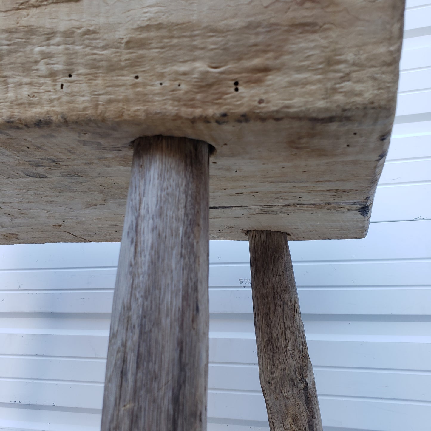 Small Primitive Work Table / Butcher Block