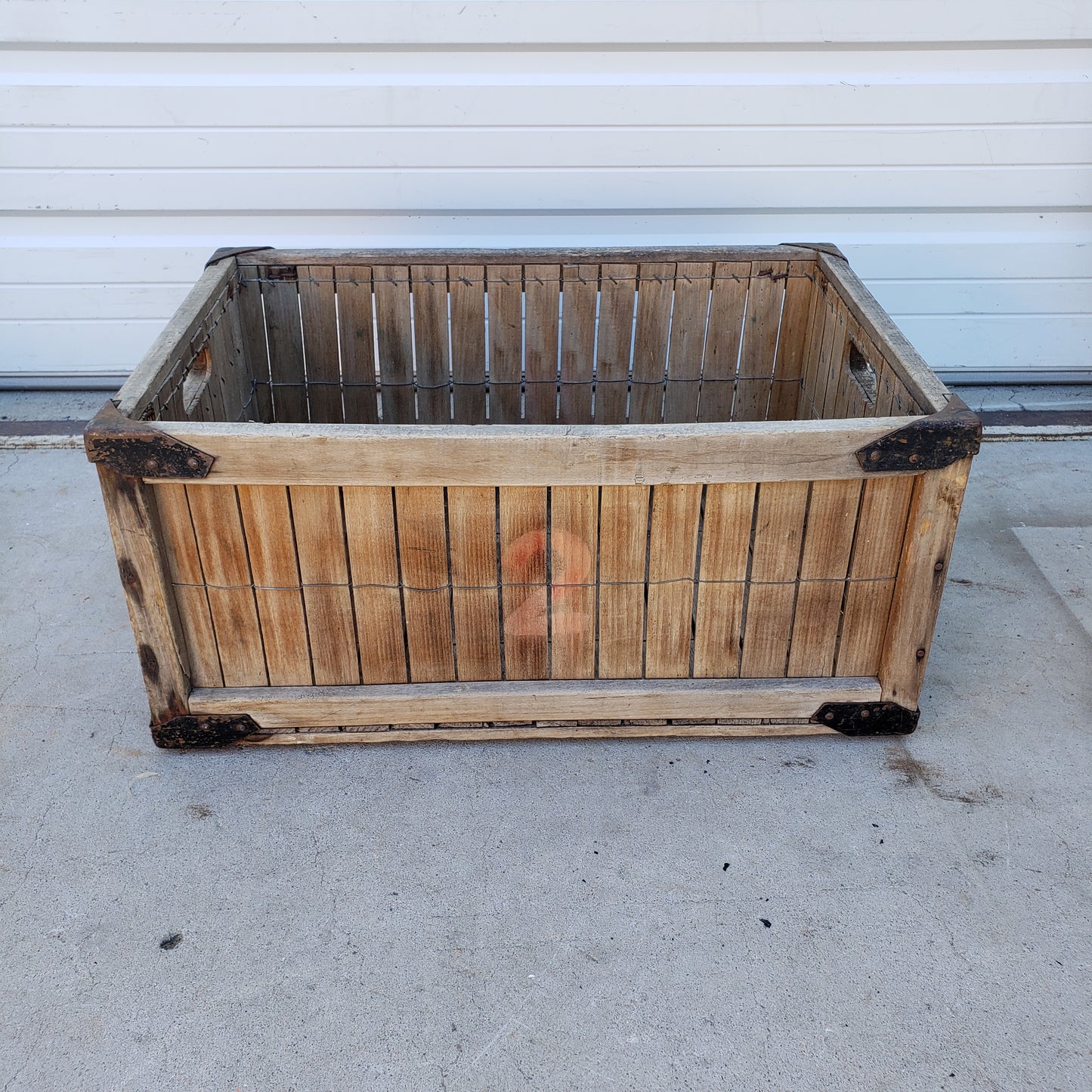 "Board of Education" Wooden Crate