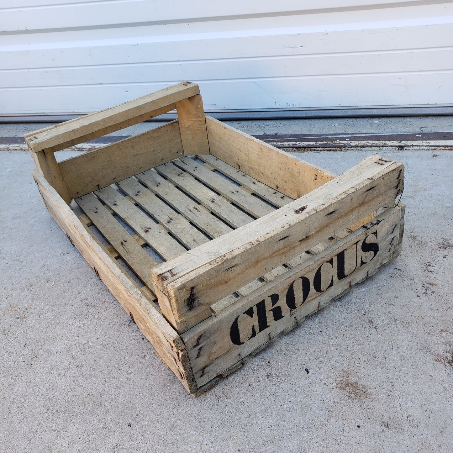 French Wooden Flower Crates - Sold Individually