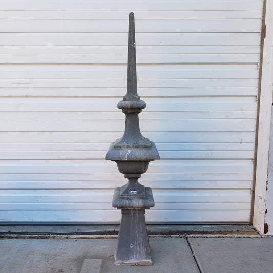 Tall Zinc Garden Finial