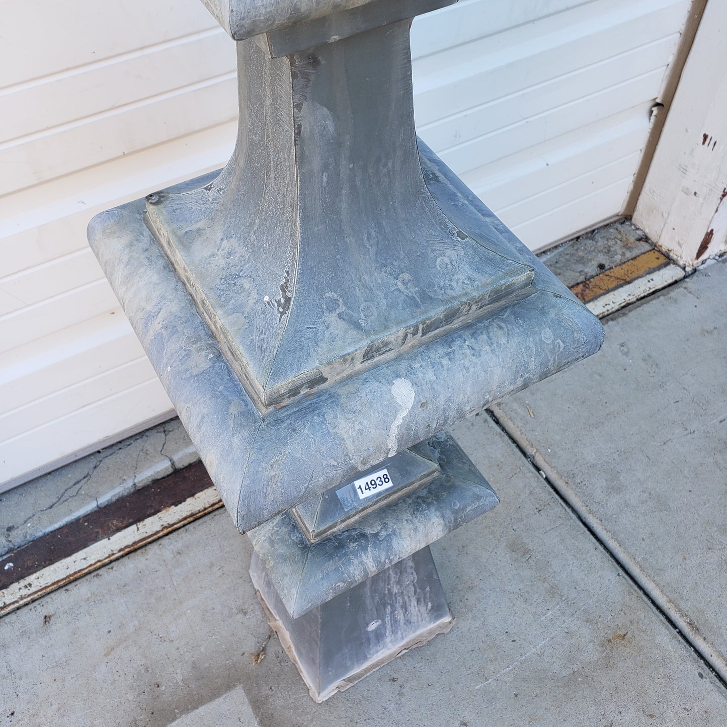 Tall Zinc Garden Finial