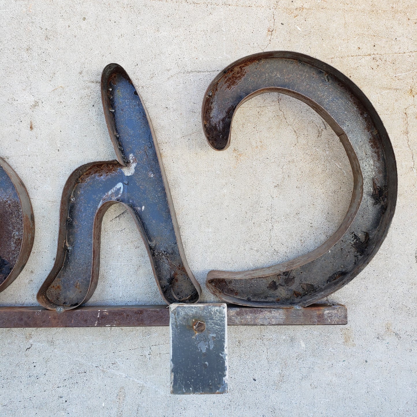 Chez Fanny Silhouette Metal Sign