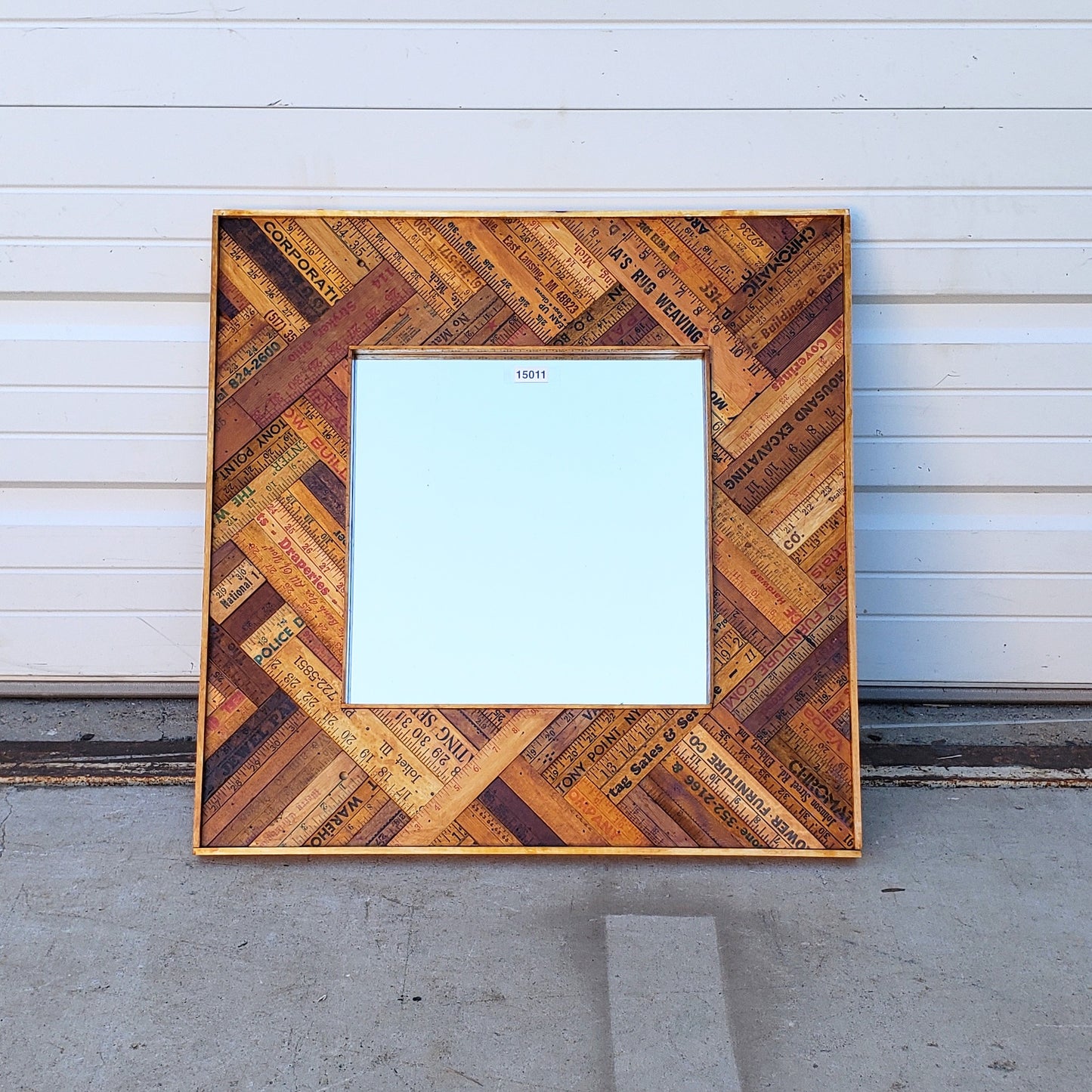 Square Yardstick Mirror