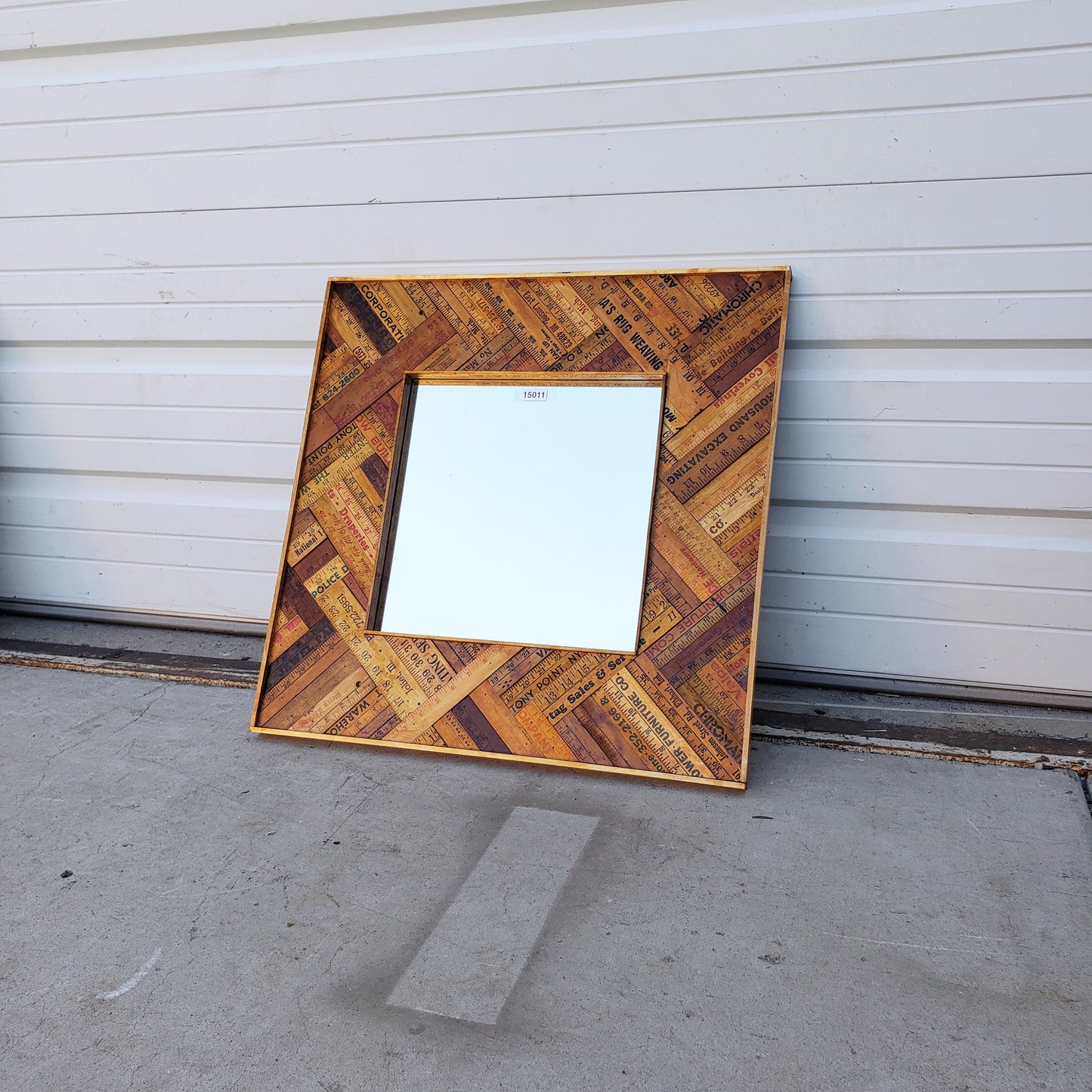 Square Yardstick Mirror