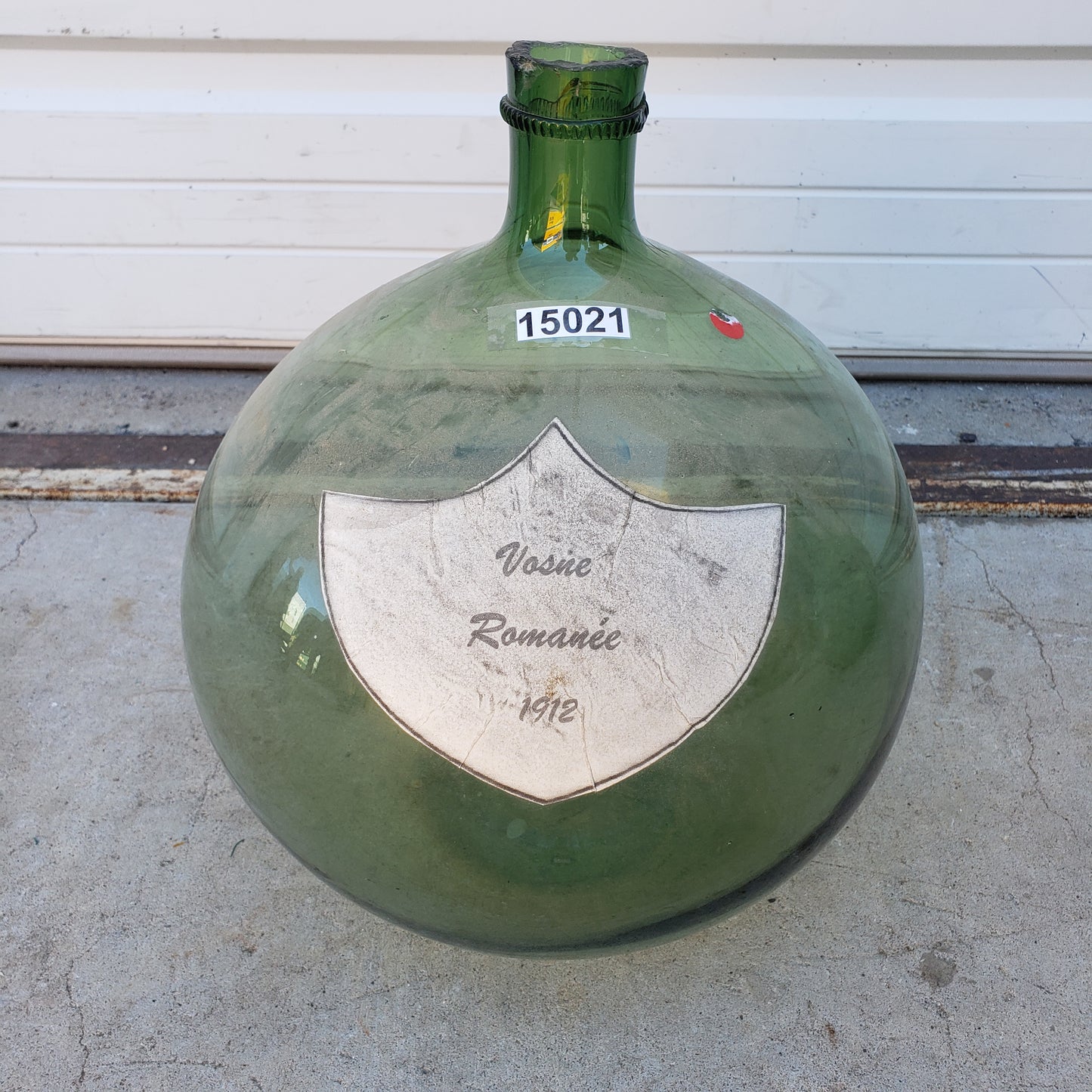 Handblown Demijohn Wine Bottle