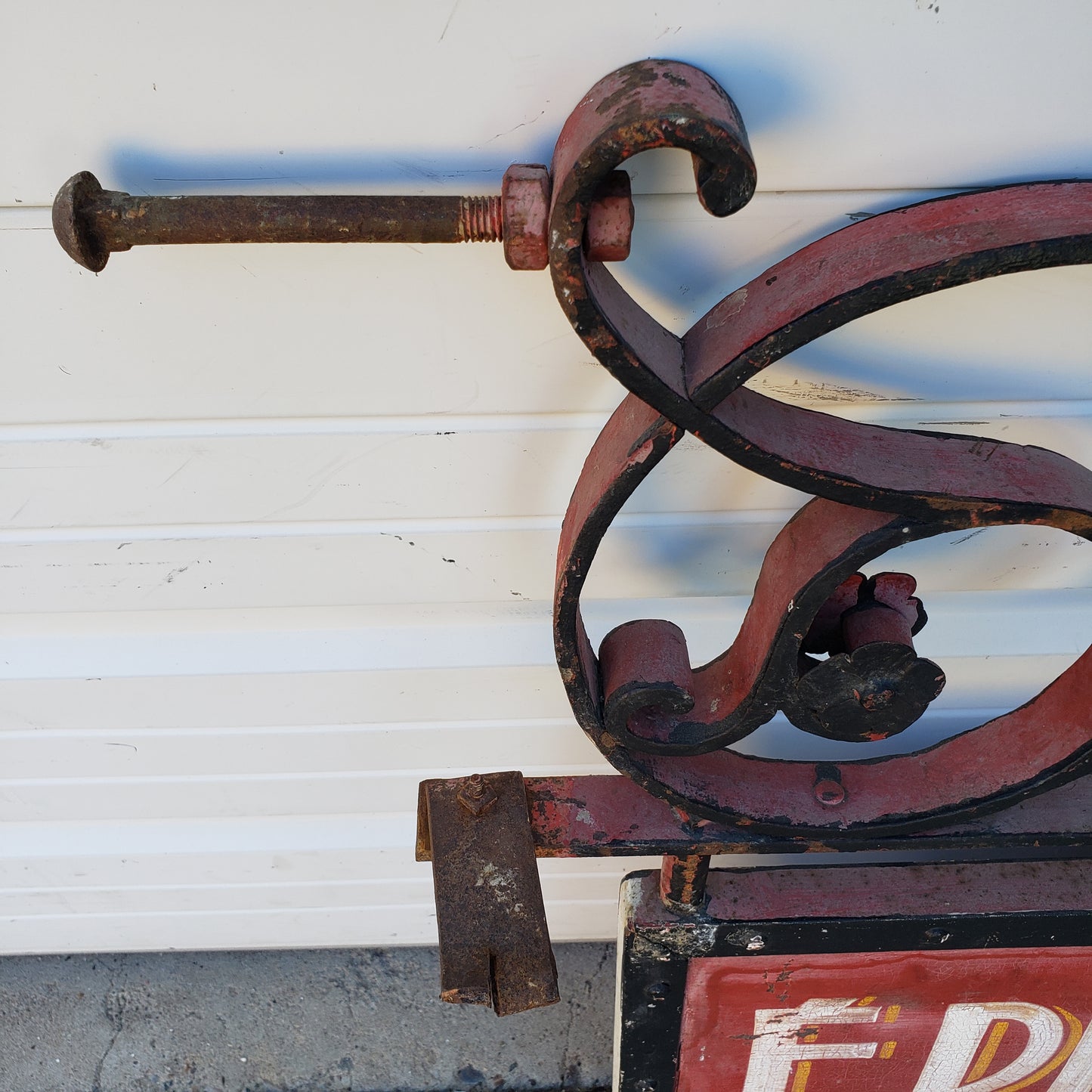 Double Sided French Tobacco Store Sign "Epicerie Tabac"