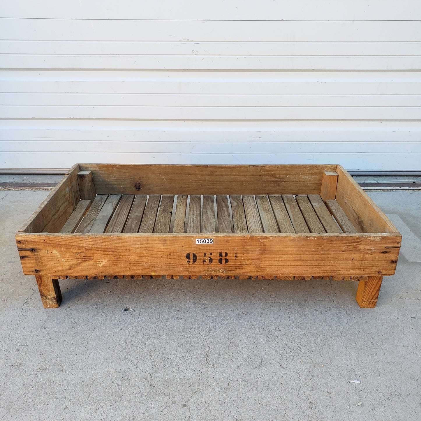 Stackable Wooden Produce Crate