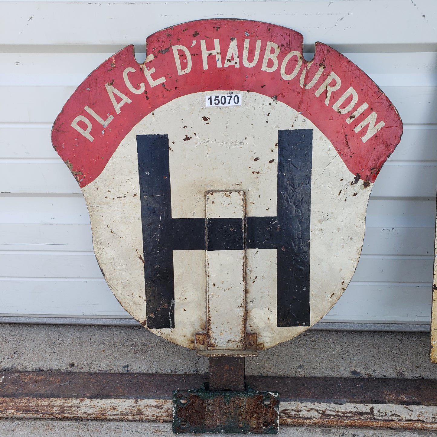 French Train Station Sign