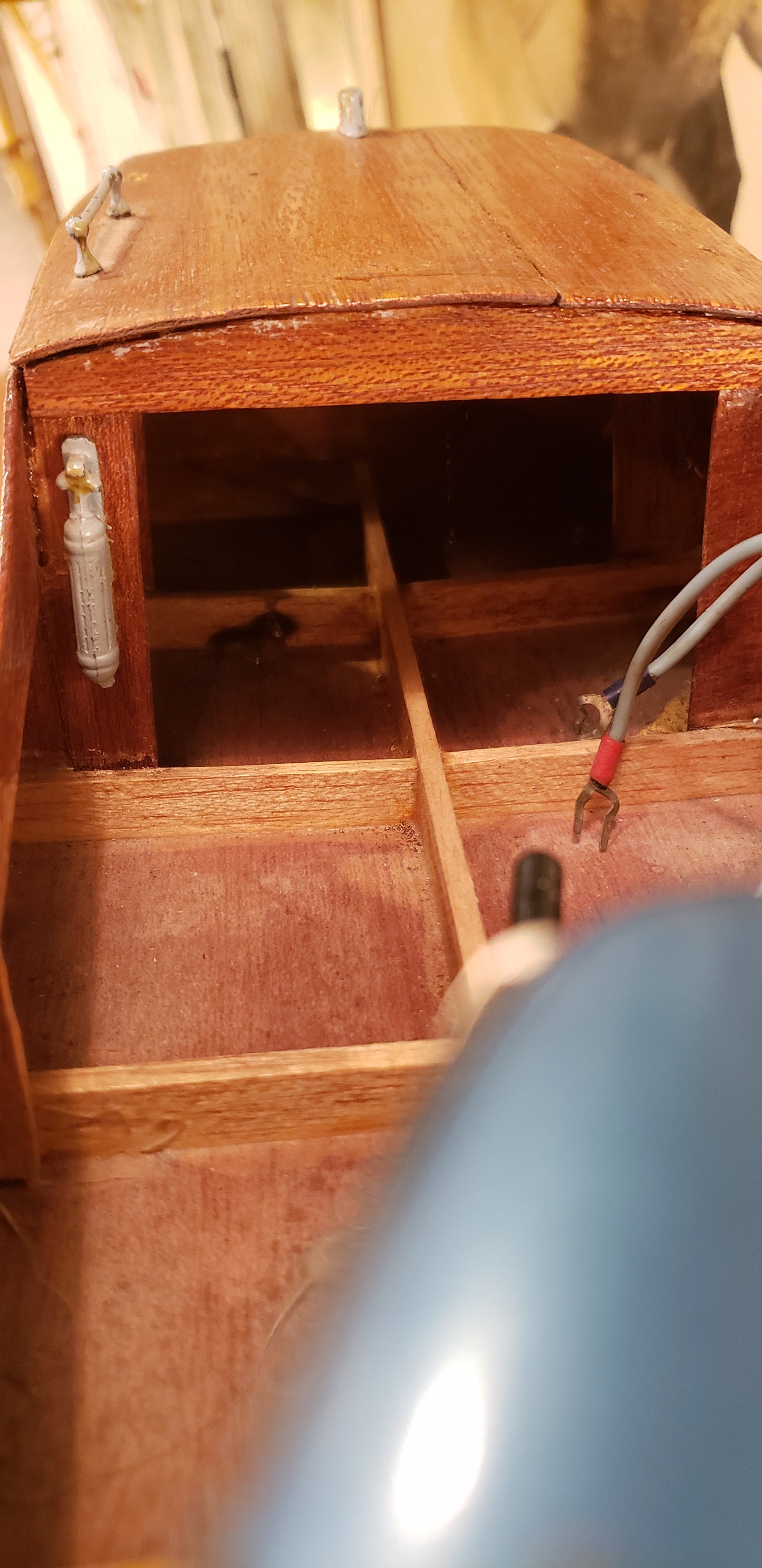 Wooden Model Boat