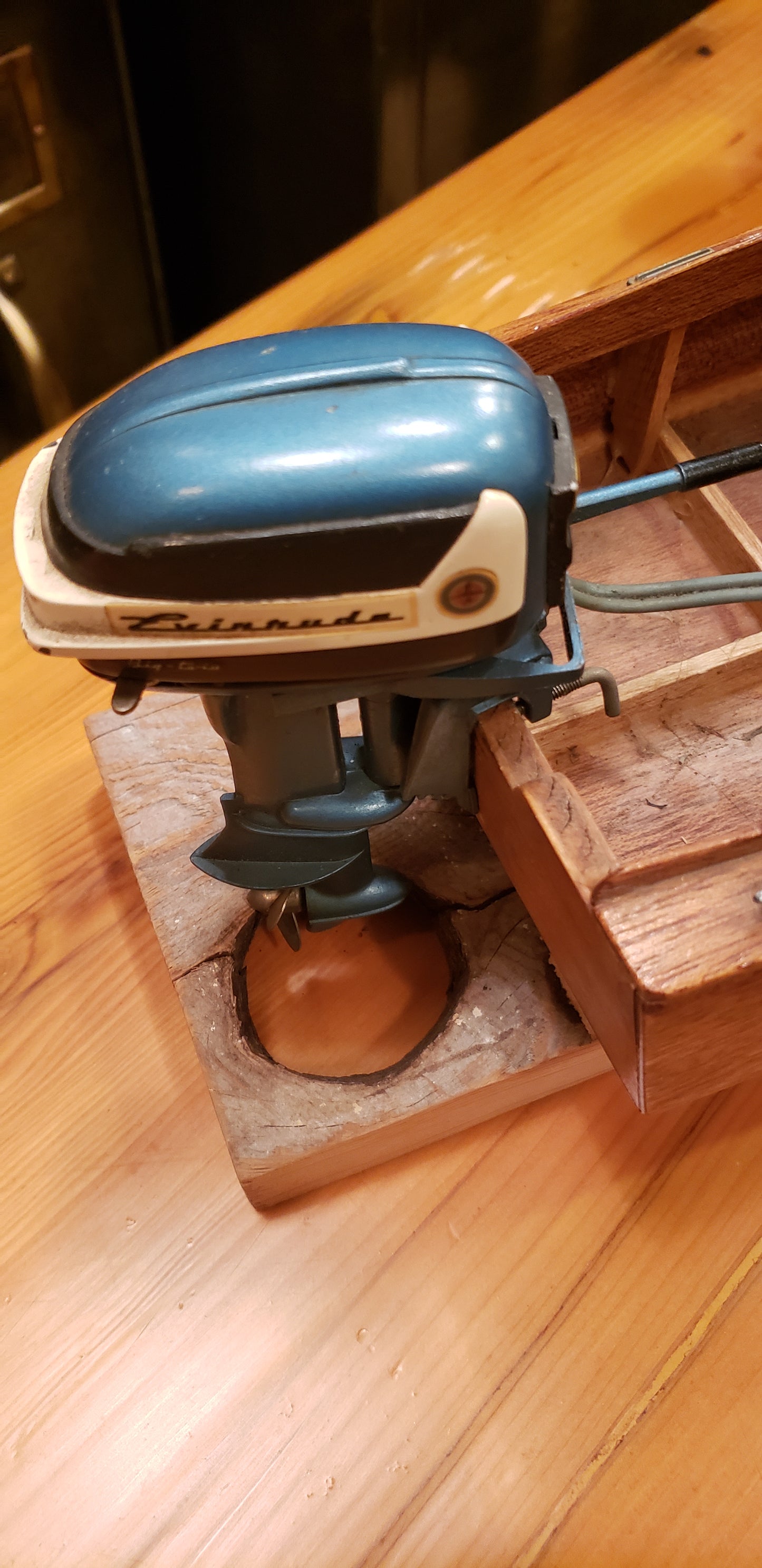 Wooden Model Boat