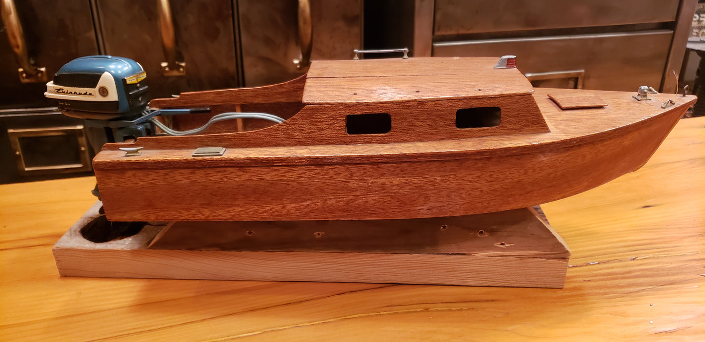Wooden Model Boat