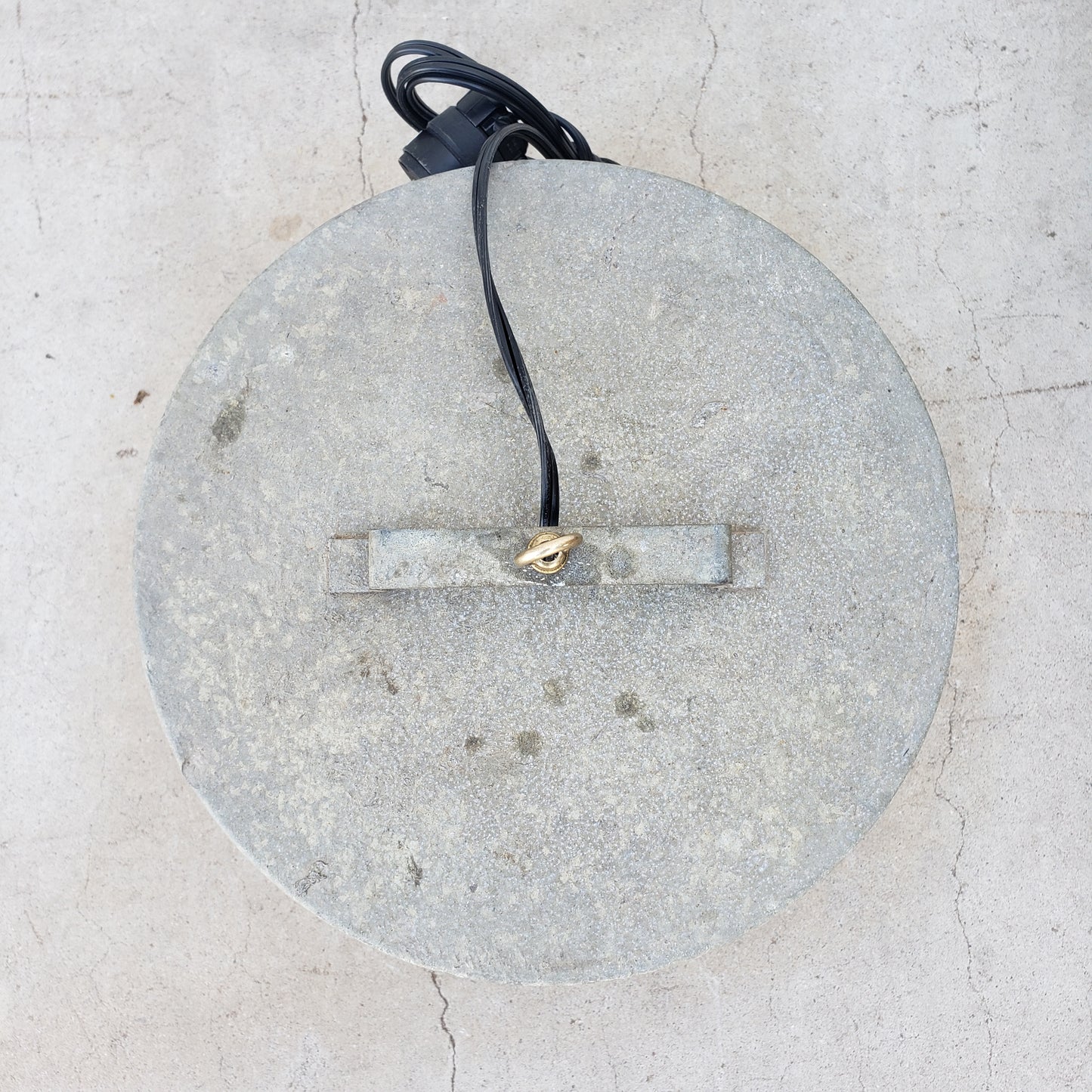 Repurposed Galvanized Bucket Light