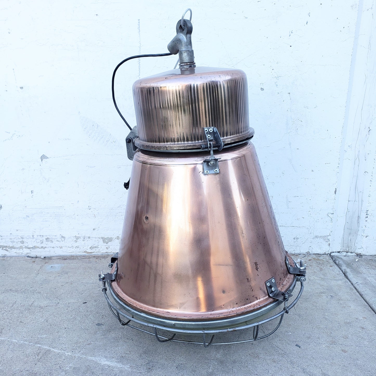 Industrial Copper Color Pendant Light