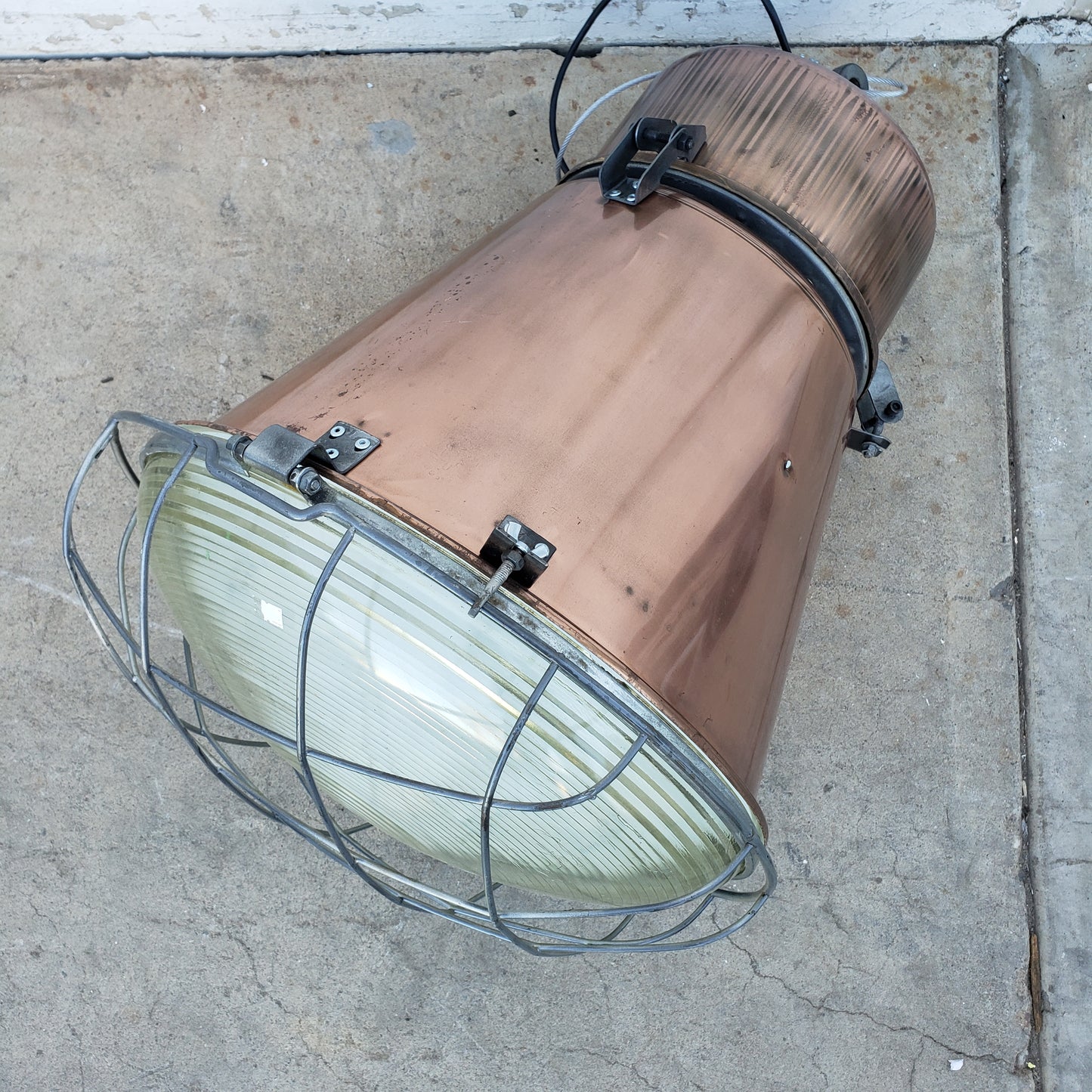 Industrial Copper Color Pendant Light