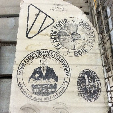 Litho Stone gentelman eating