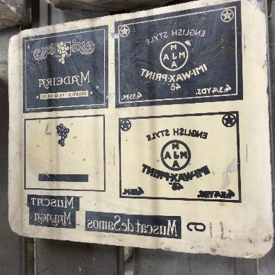 Litho Stone "English Style", "Madeira", "Muscat de Samos"